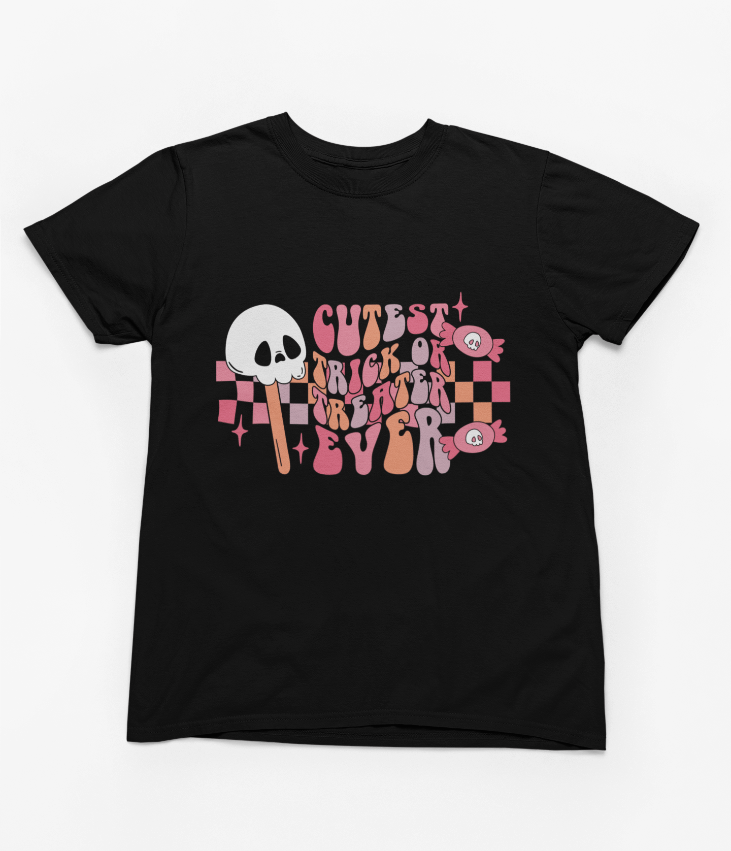 Kids Cutest Trick-or-Treater Ever Halloween Sweatshirt | Cute Jumper T-Shirt / 3-4 years / Black gift_idea unique_gift personalised_gift