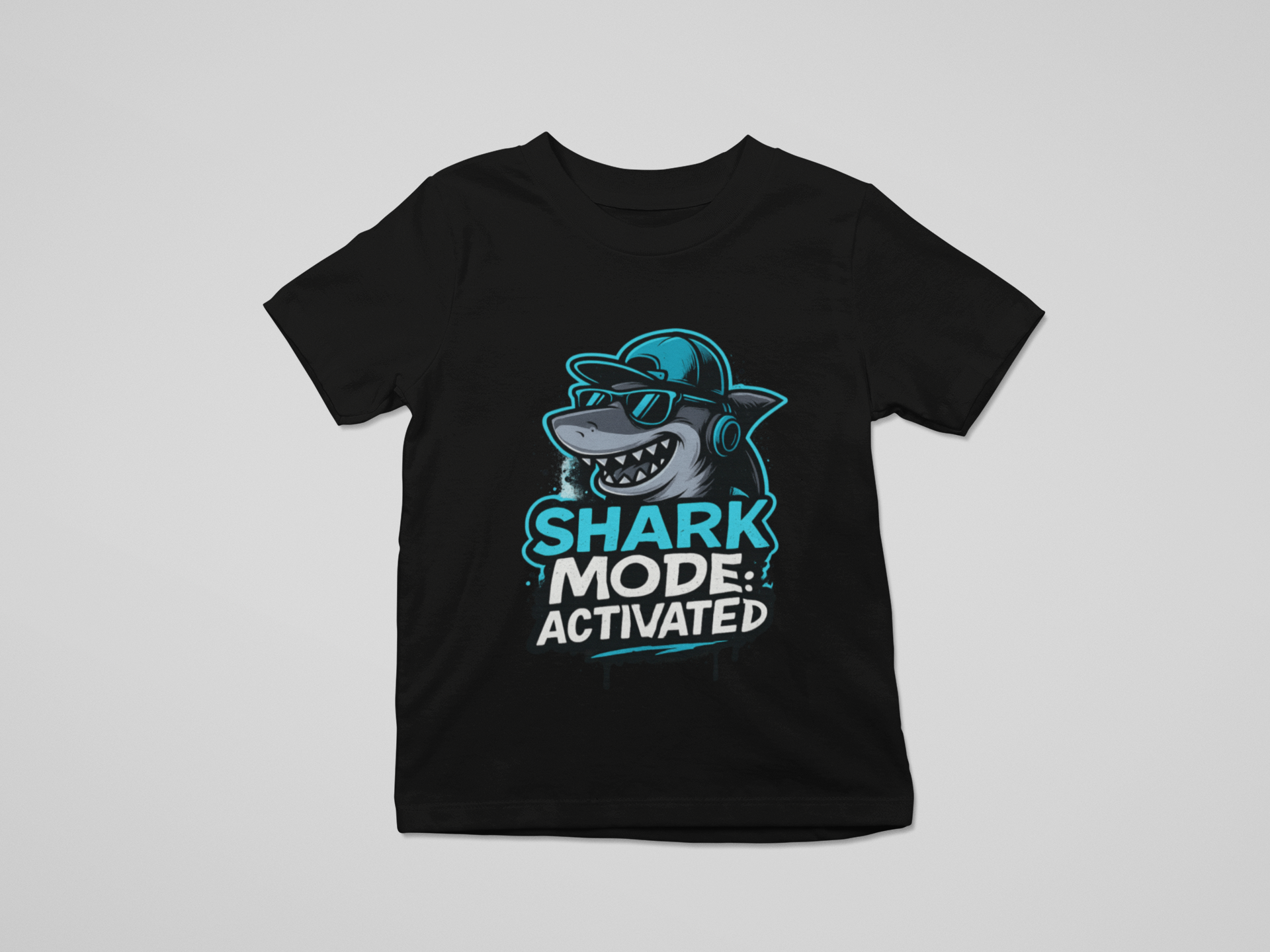 Cool Animal Kids T-Shirt Set (3 Pack) | Shark, Tiger & Wolf Graphic Tees