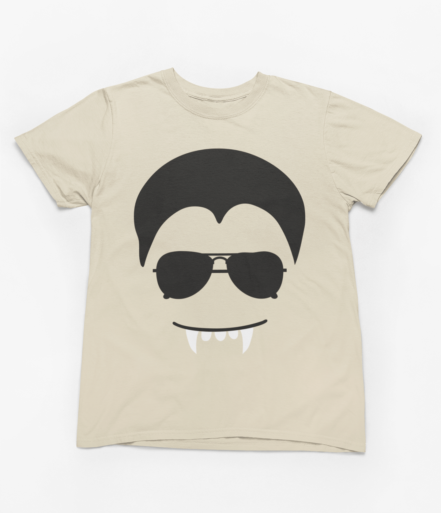 Kids Vampire Face Halloween Sweatshirt | Funny Spooky Jumper T-Shirt / 3-4 years gift_idea unique_gift personalised_gift