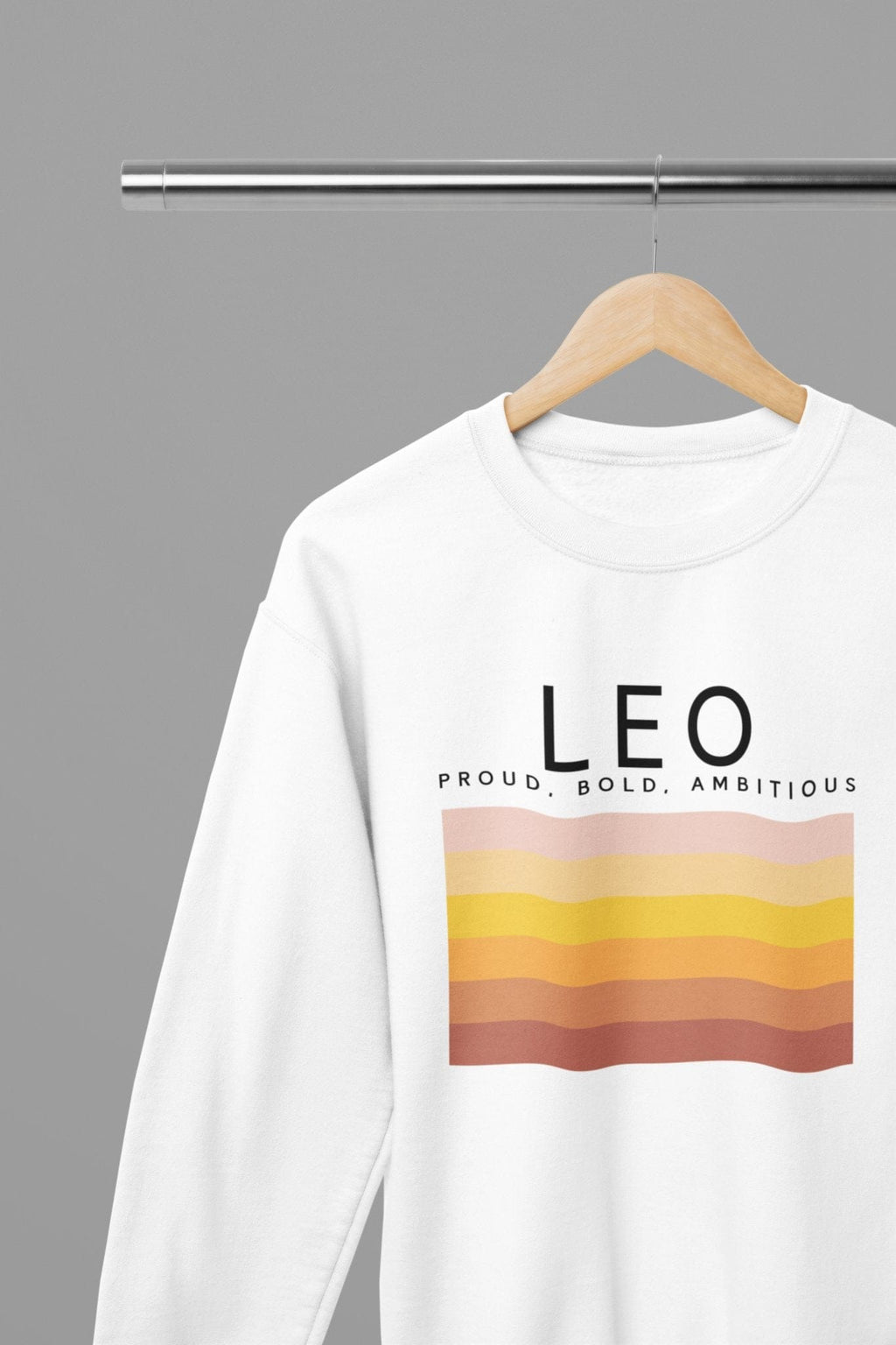 LEO Zodiac Colour Palette Sweatshirt small gift_idea unique_gift personalised_gift