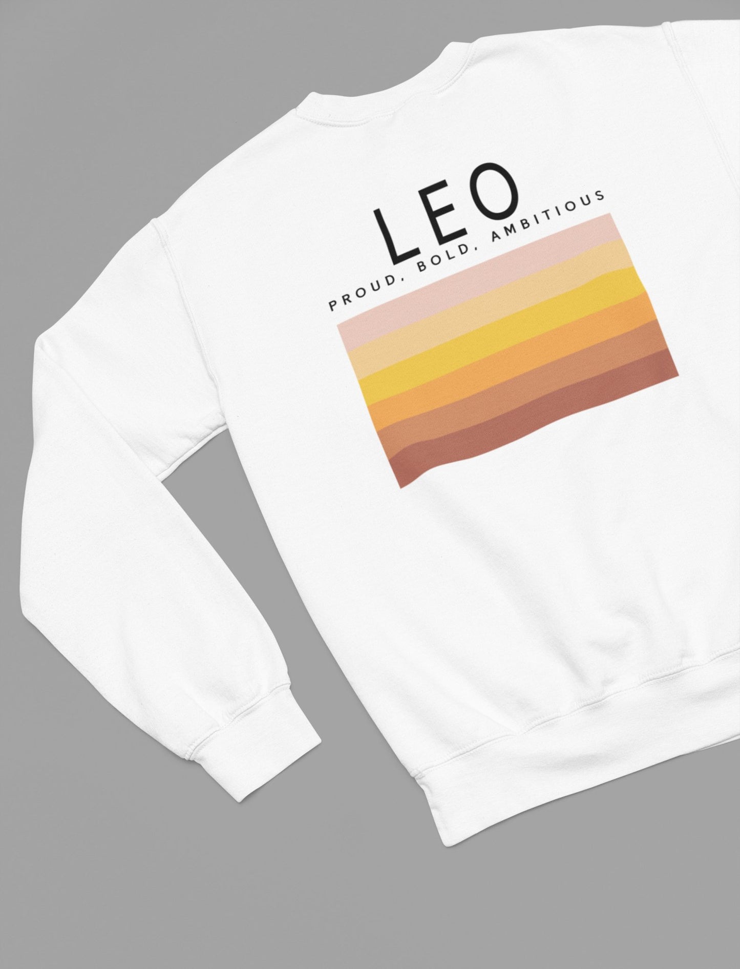 LEO Zodiac Colour Palette Sweatshirt - Beast & Beauty Clothing LTD - Zodiac Sweatshirt - small - 
