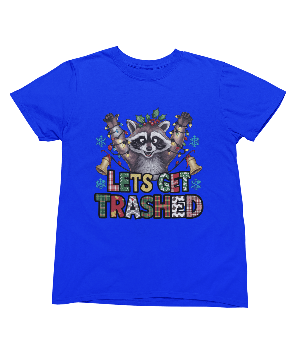 Beast and Beauty T-Shirt / 3XL (Adult) / Blue Let’s Get Trashed Raccoon Christmas Sweatshirt – Funny Xmas Jumper