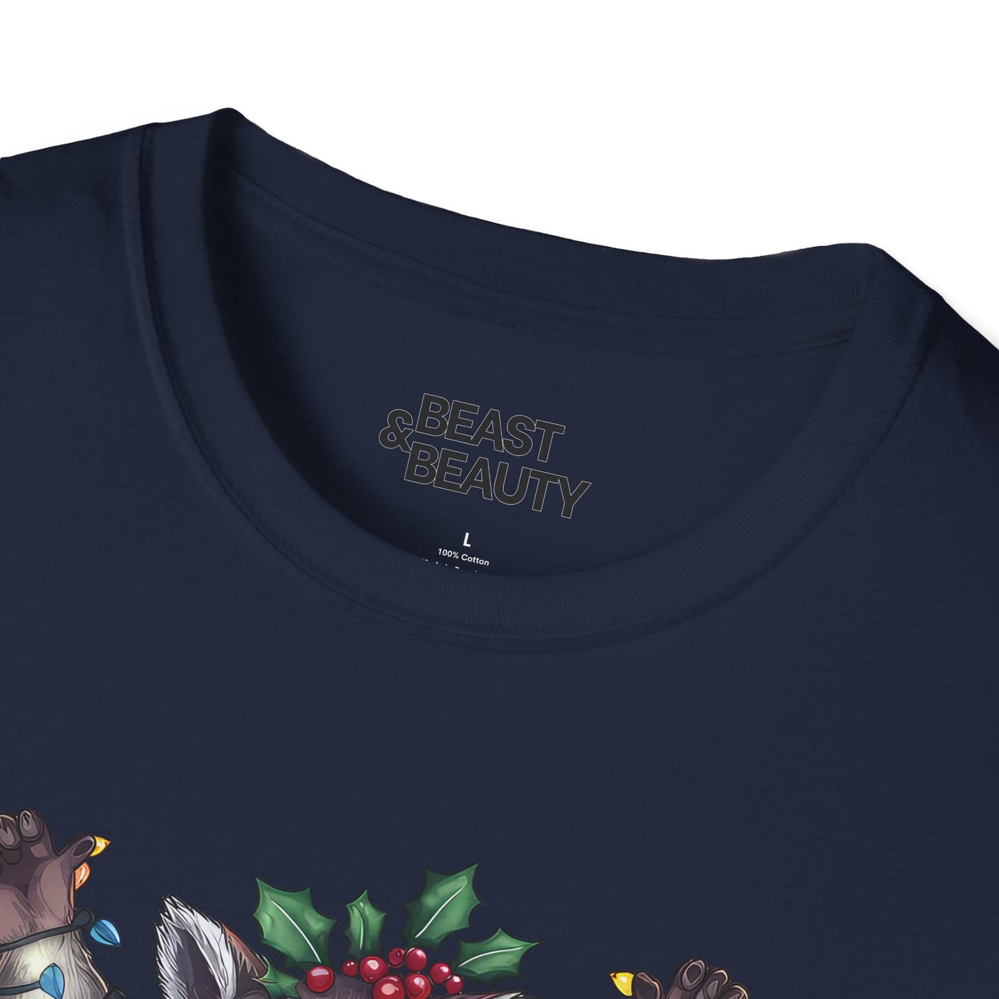 let s get trashed raccoon christmas t-shirt t-shirt uk Christmas gift idea image 5