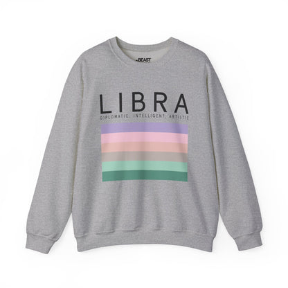 Libra Zodiac Sign Adult Sweatshirt Sport Grey / S gift_idea unique_gift personalised_gift