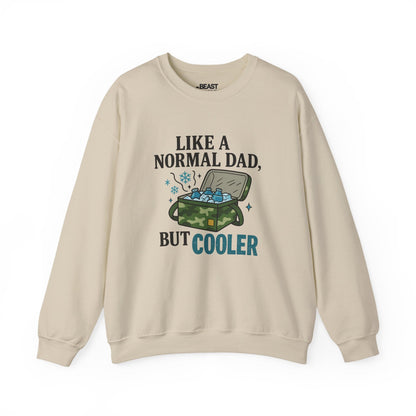 like a normal dad but cooler sweatshirt sand sweatshirt uk Father's Day gift idea