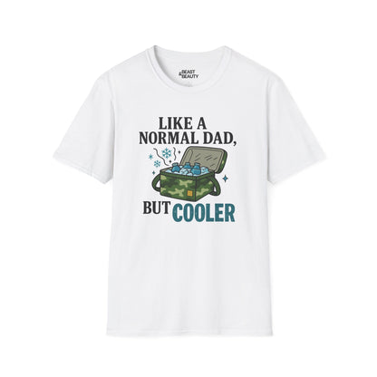 like a normal dad but cooler t-shirt white t-shirt uk Father's Day gift idea