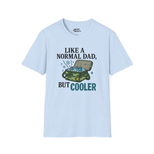 like a normal dad but cooler t-shirt light blue t-shirt uk Father's Day gift idea