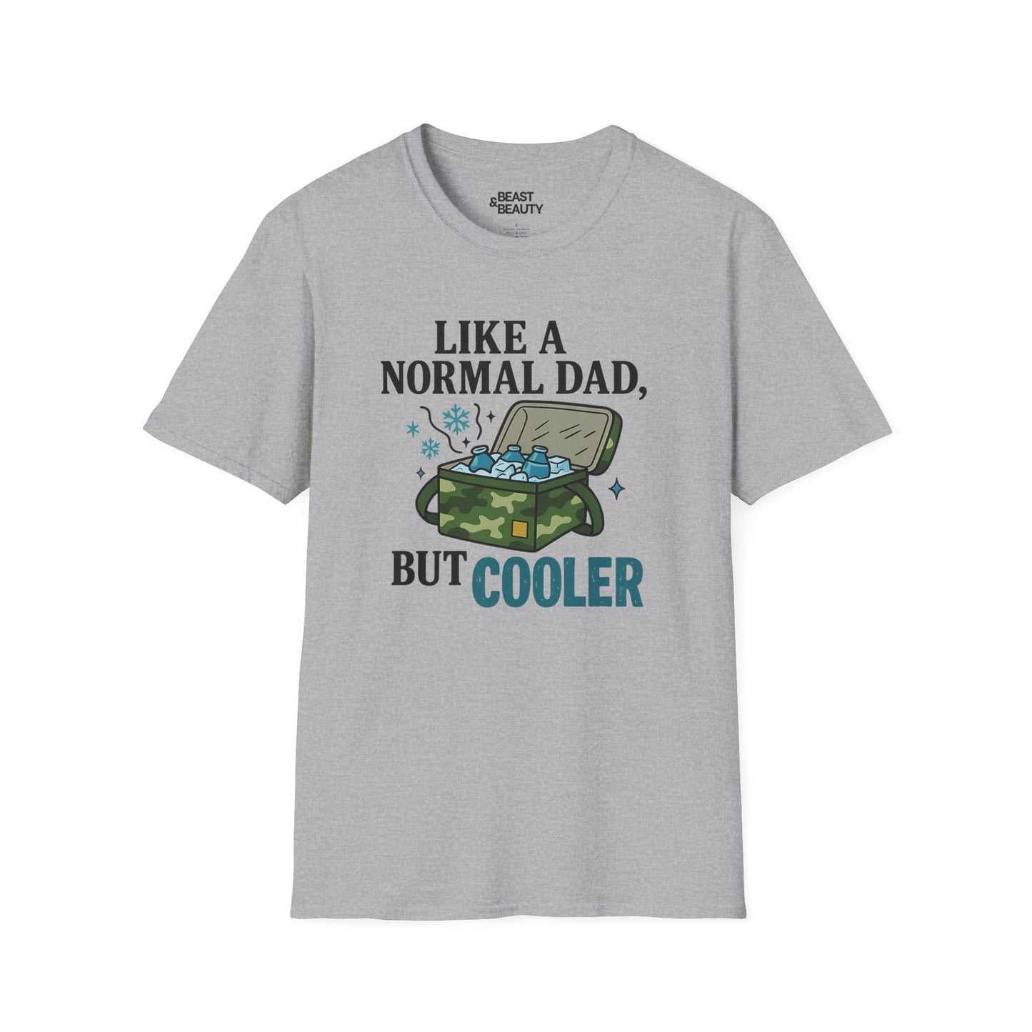 like a normal dad but cooler t-shirt sport grey t-shirt uk Father's Day gift idea