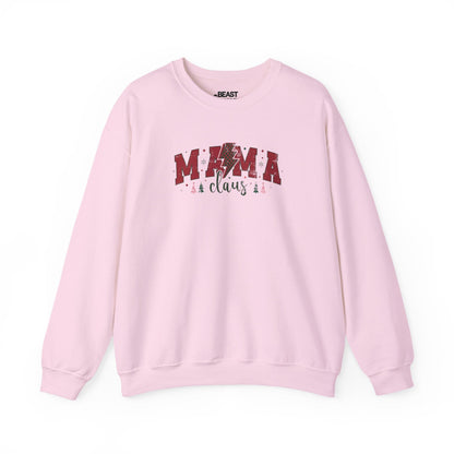mama claus christmas sweatshirt light pink sweatshirt uk Christmas gift idea