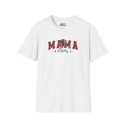mama claus christmas t-shirt white t-shirt uk Christmas gift idea