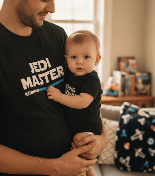 Master & Padawan Matching T-Shirt Gift Set gift_idea unique_gift personalised_gift