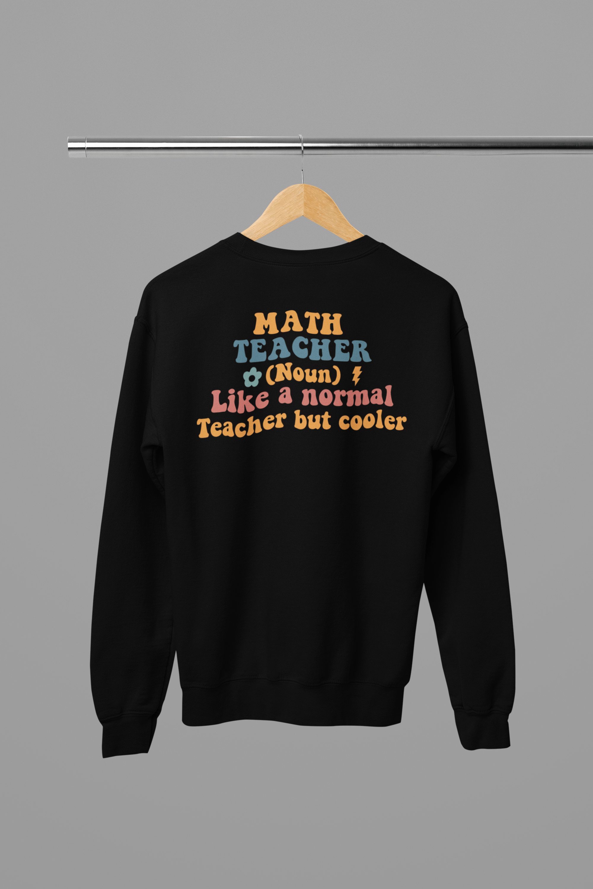 Math Teacher (noun) Sweatshirt gift_idea unique_gift personalised_gift