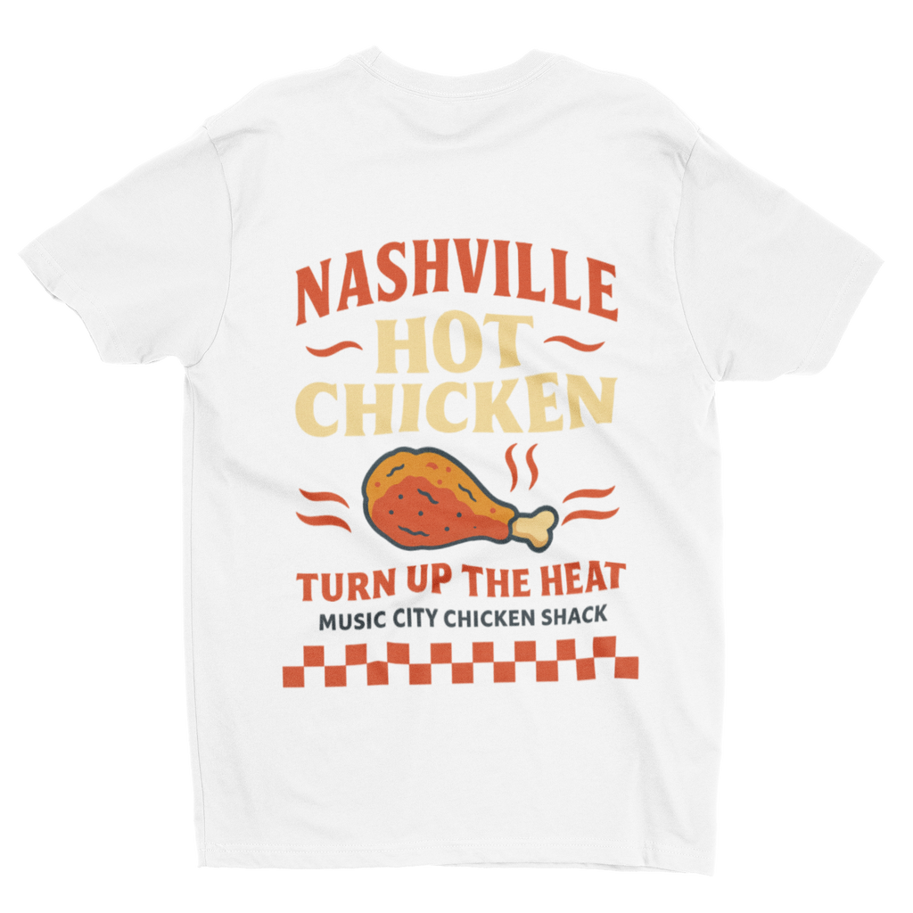 Nashville Hot Chicken T-Shirt – Music City Retro Food Tee
