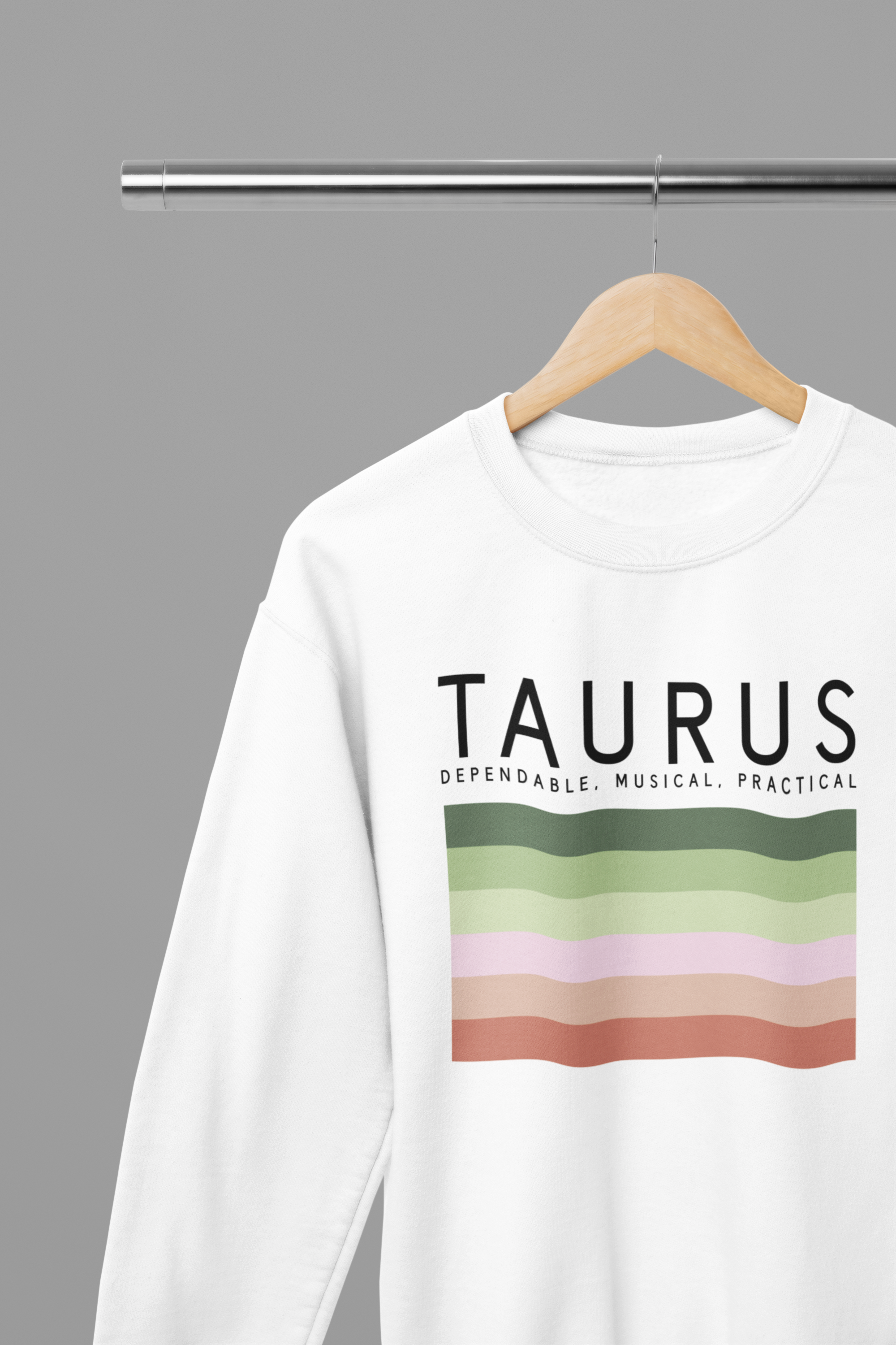 TAURUS Zodiac Colour Palette Sweatshirt