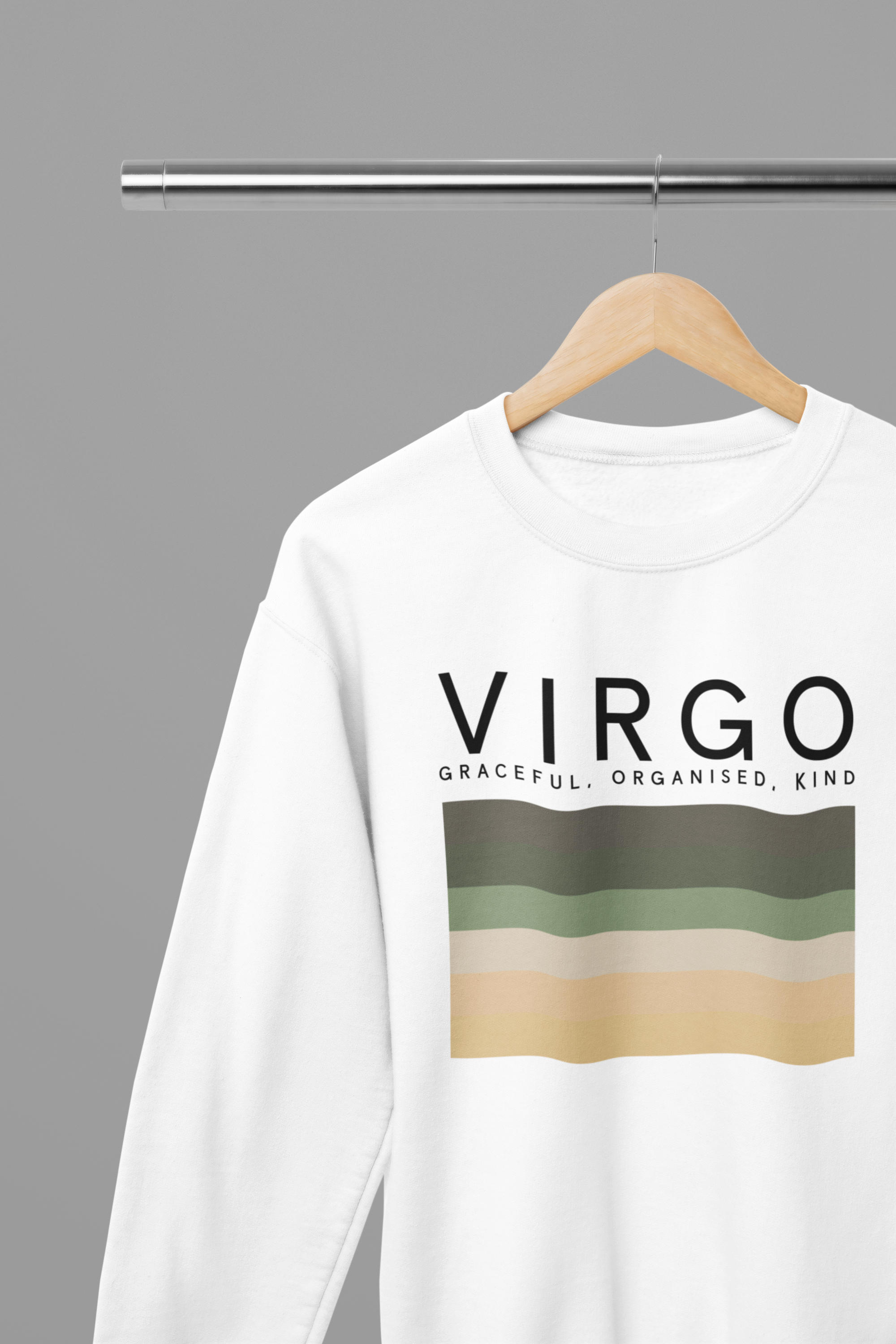 VIRGO Zodiac Colour Palette Sweatshirt