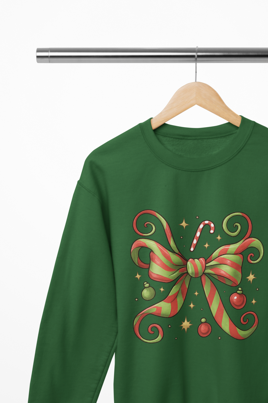 Whoville Christmas Coquette Bow Sweatshirt – Kids & Adults | Cosy Festive Jumper