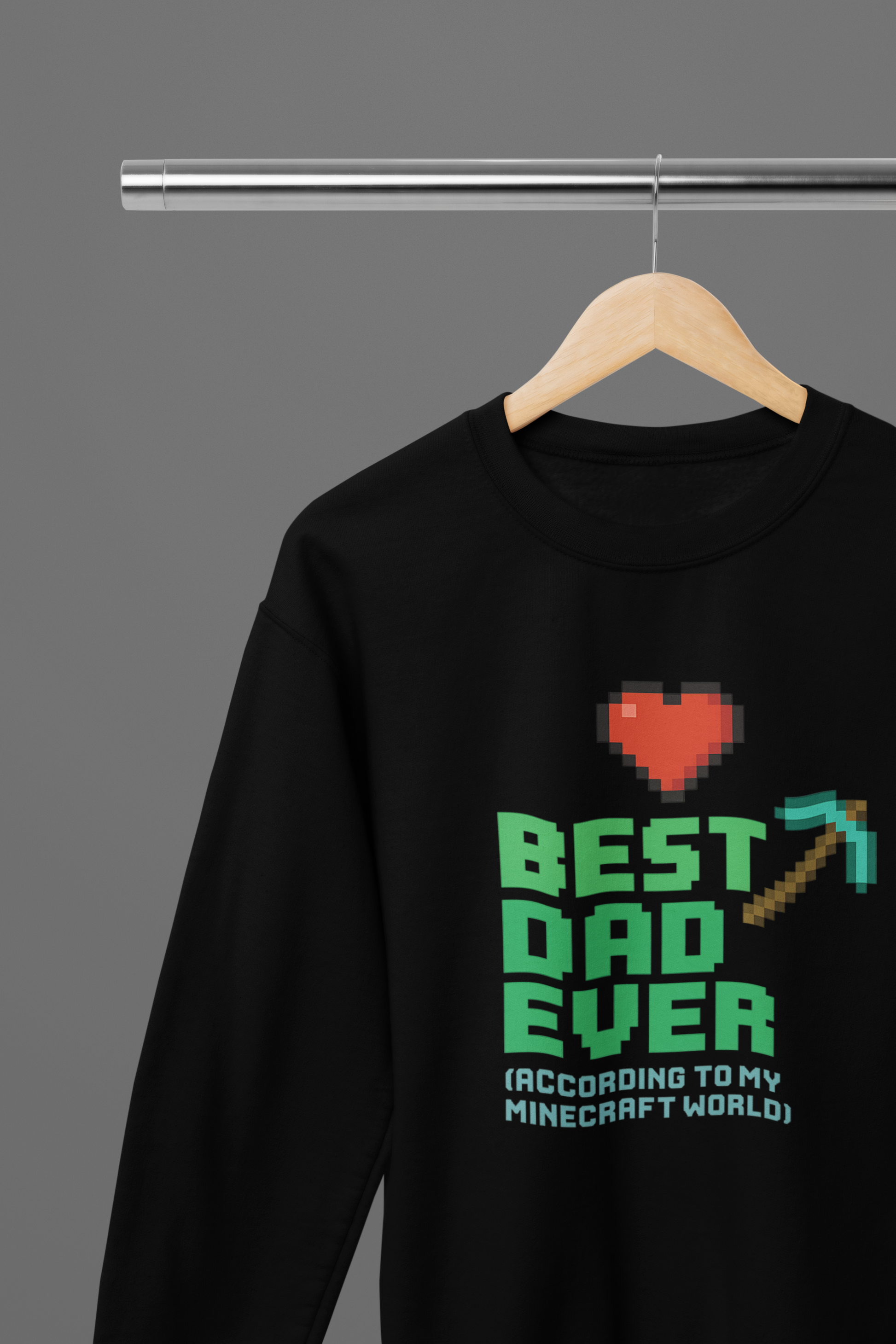 Pixelated Father's Day Tribute T-Shirt/Sweatshirt