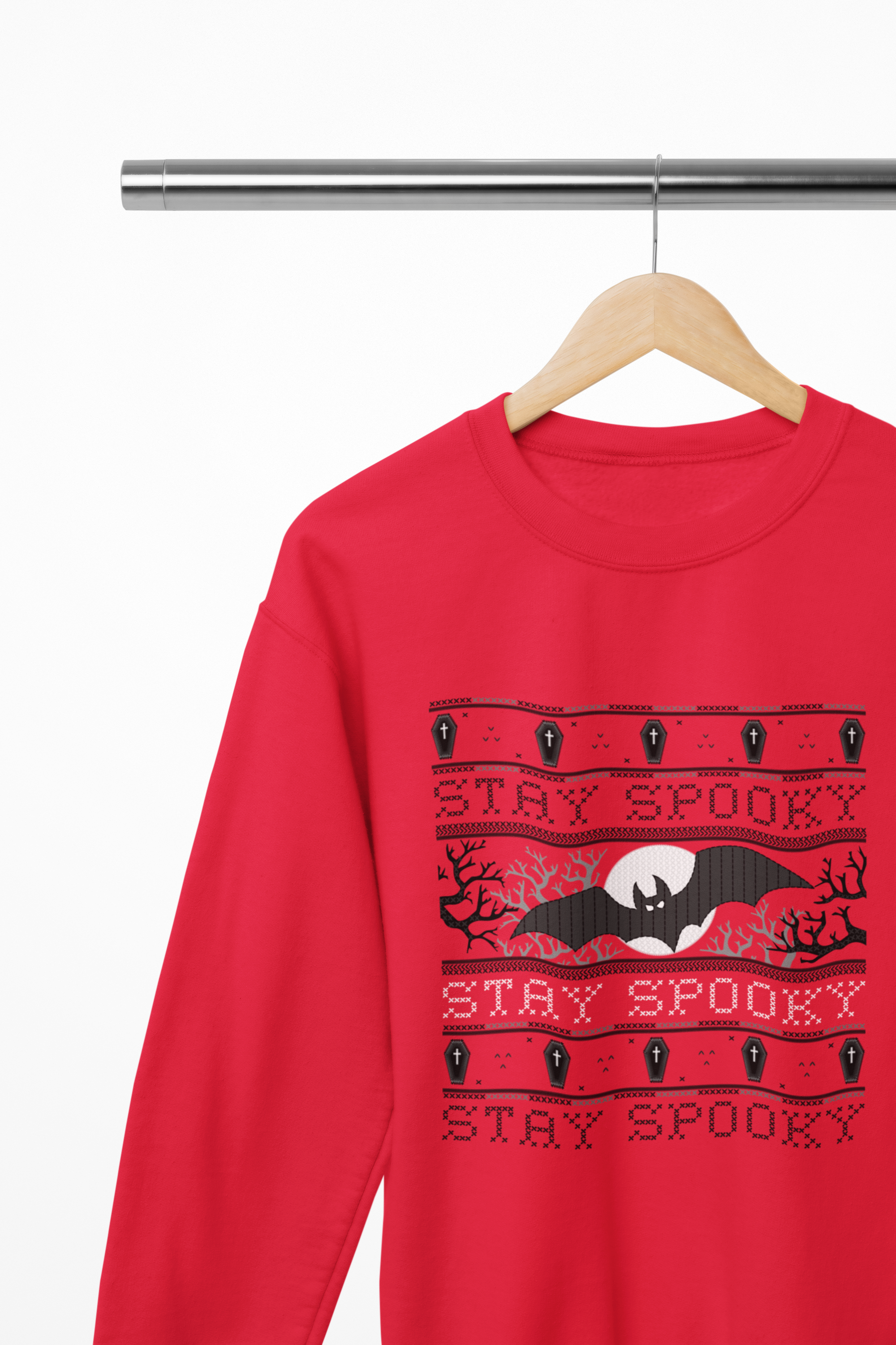 Stay Spooky Halloween Sweatshirt & T-Shirt | Adults & Kids