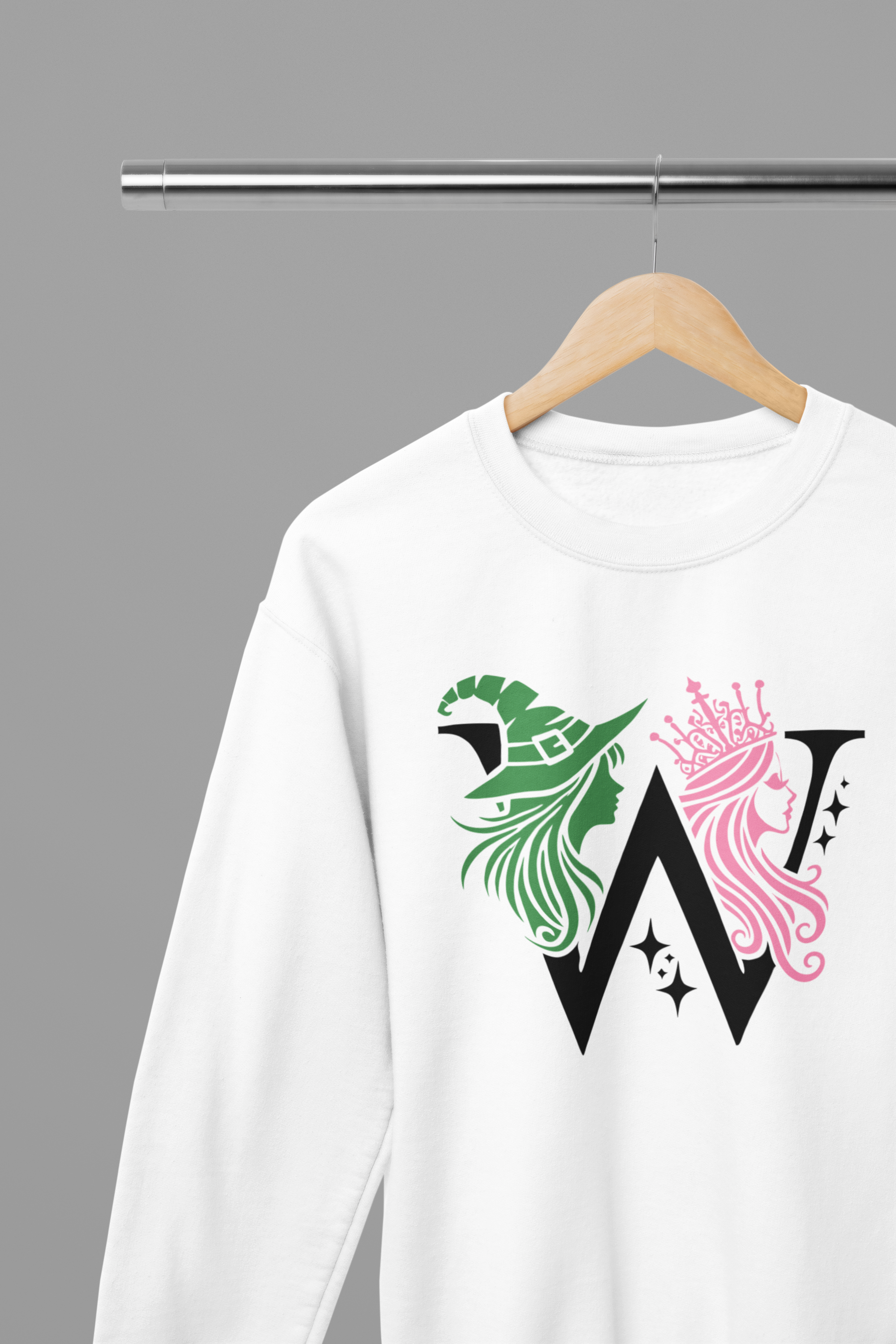 Wicked Inspired - Wicked Glinda & Elphaba T-Shirt/Sweatshirt