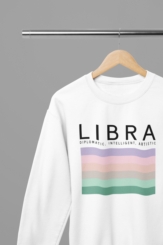 LIBRA Zodiac Colour Palette Sweatshirt