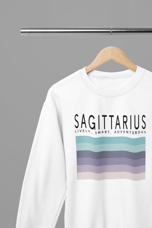 SAGITTARIUS Zodiac Colour Palette Sweatshirt
