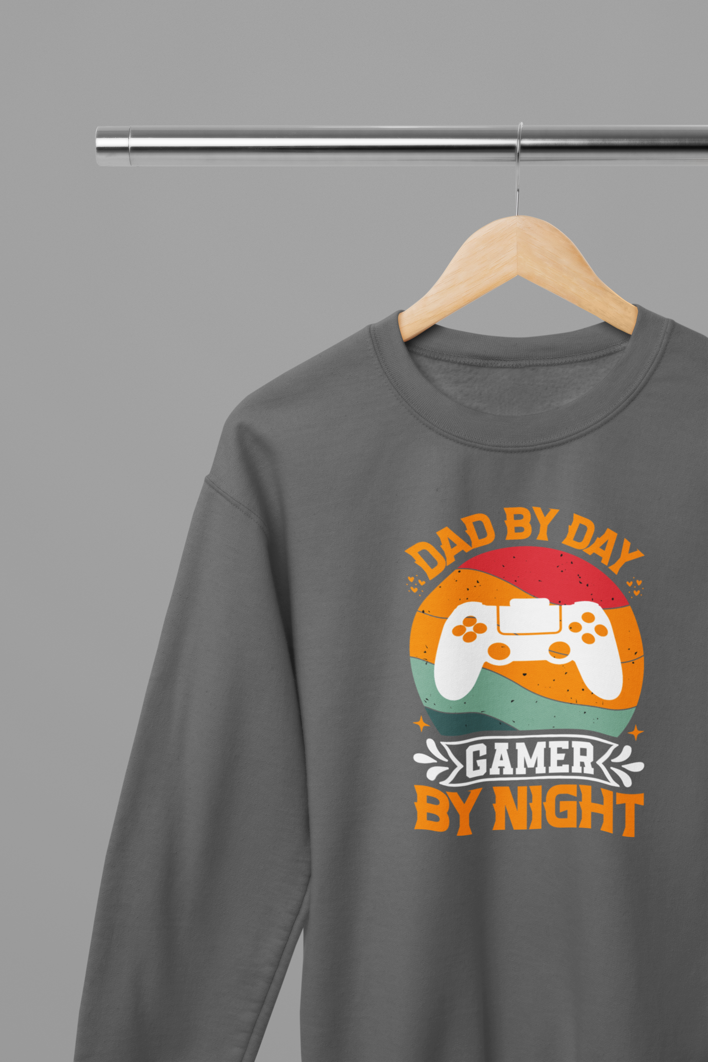 Dad By Day Gamer By Night Father's Day T-Shirt/Sweatshirt