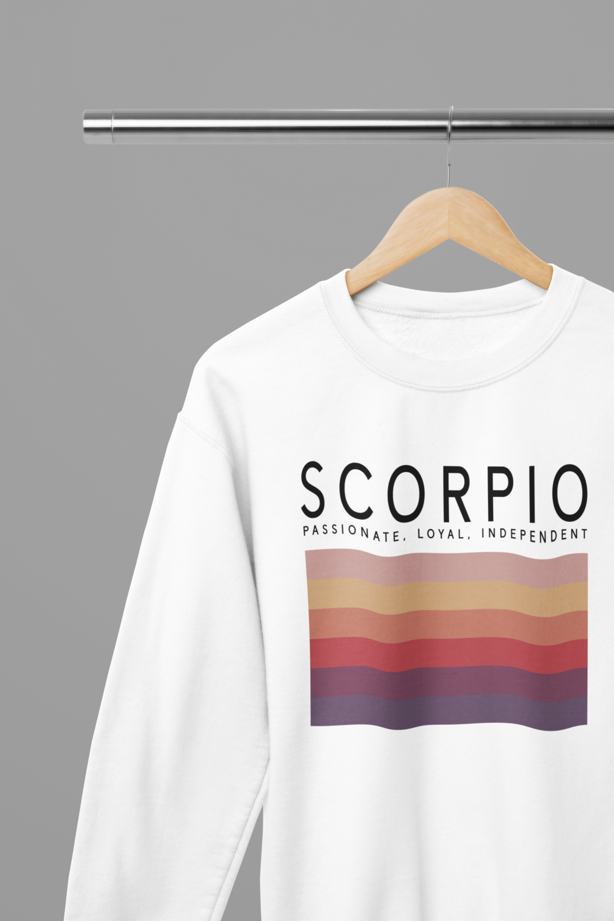 SCORPIO Zodiac Colour Palette Sweatshirt