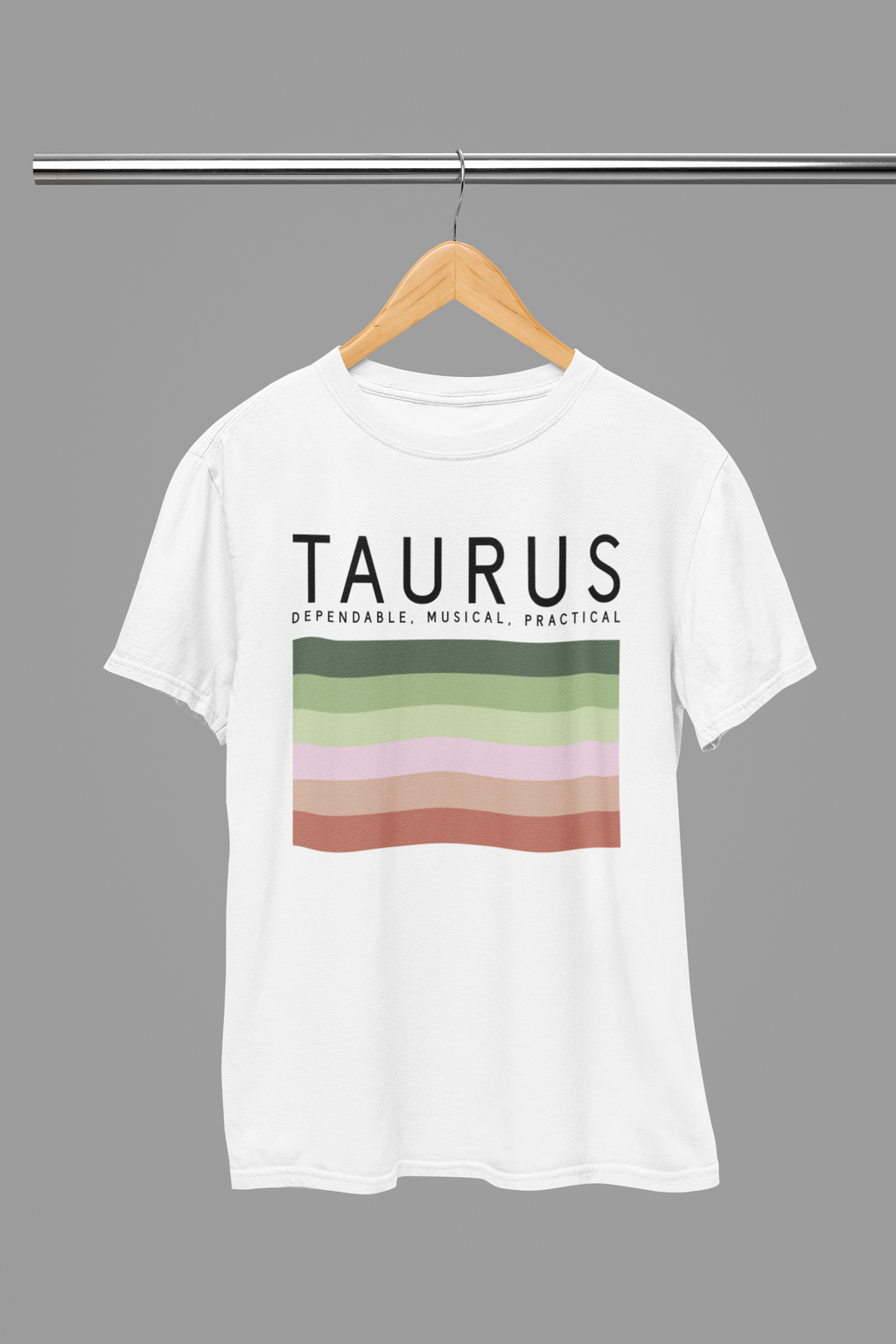 Taurus Zodiac Colour Palette T-Shirt