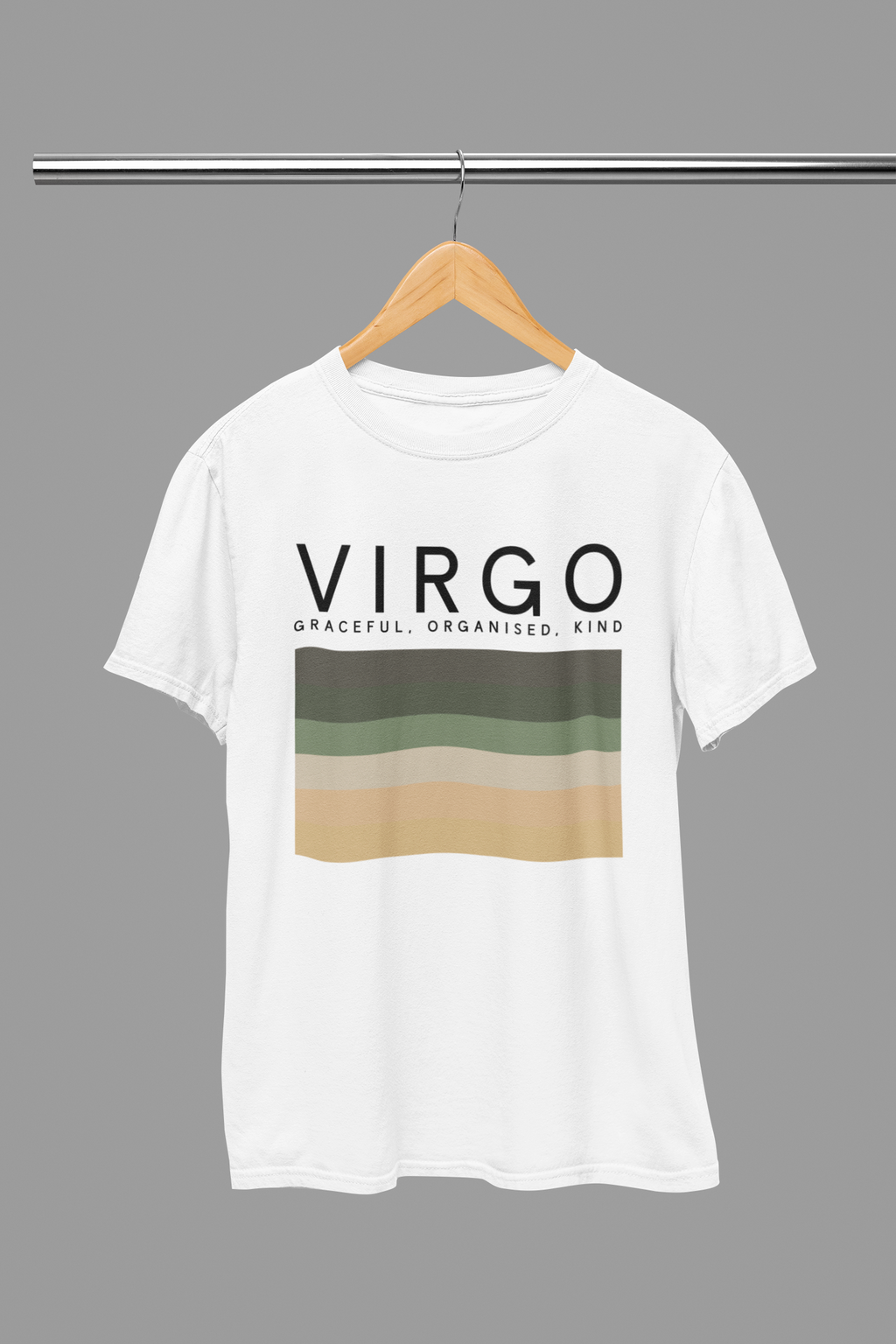 Virgo Zodiac Colour Palette T-Shirt