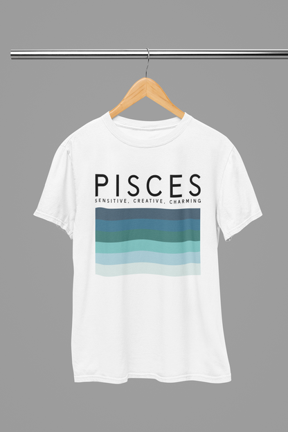 Pisces Zodiac Colour Palette T-Shirt