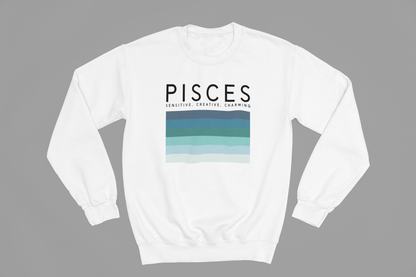 PISCES Zodiac Colour Palette Sweatshirt