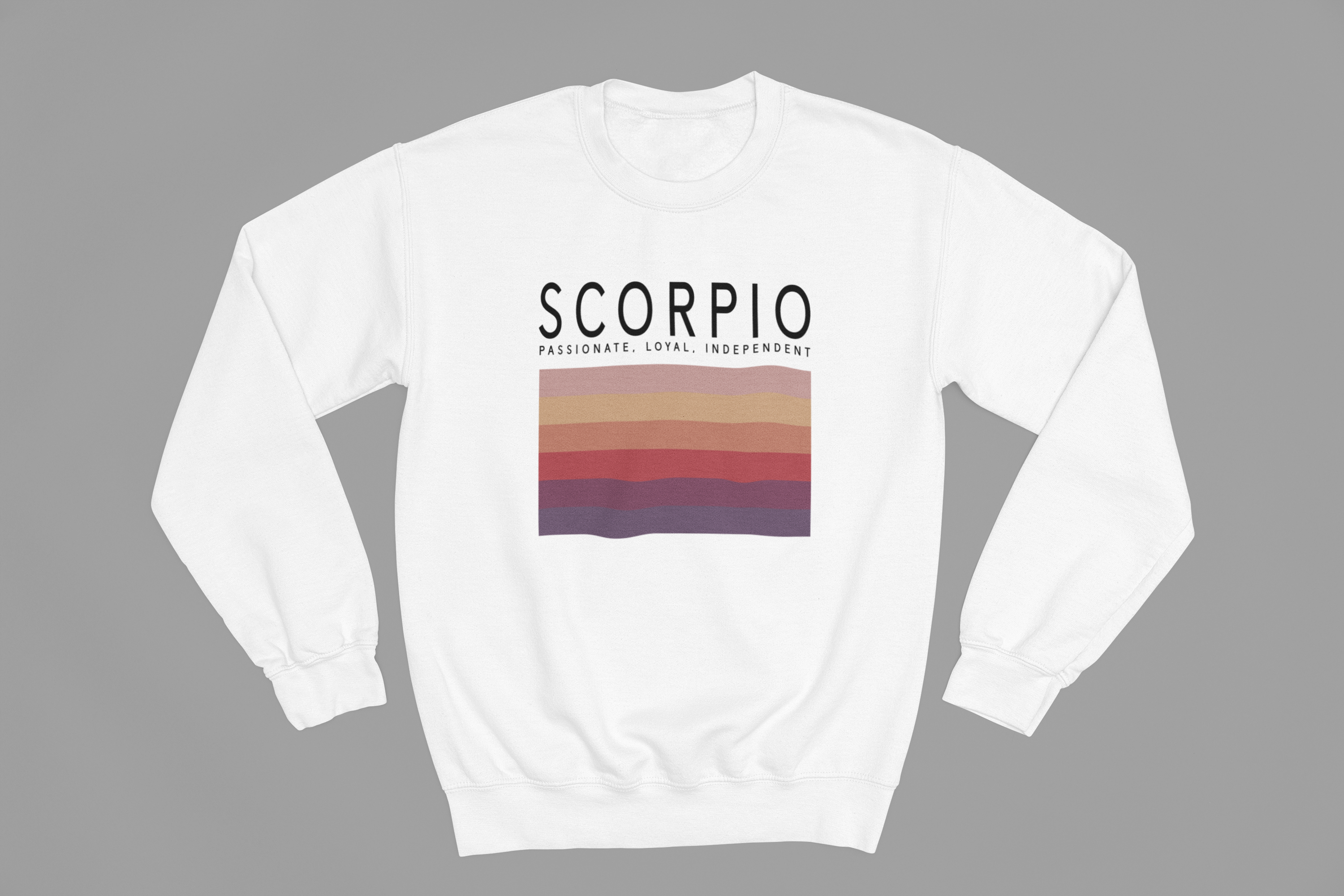 SCORPIO Zodiac Colour Palette Sweatshirt