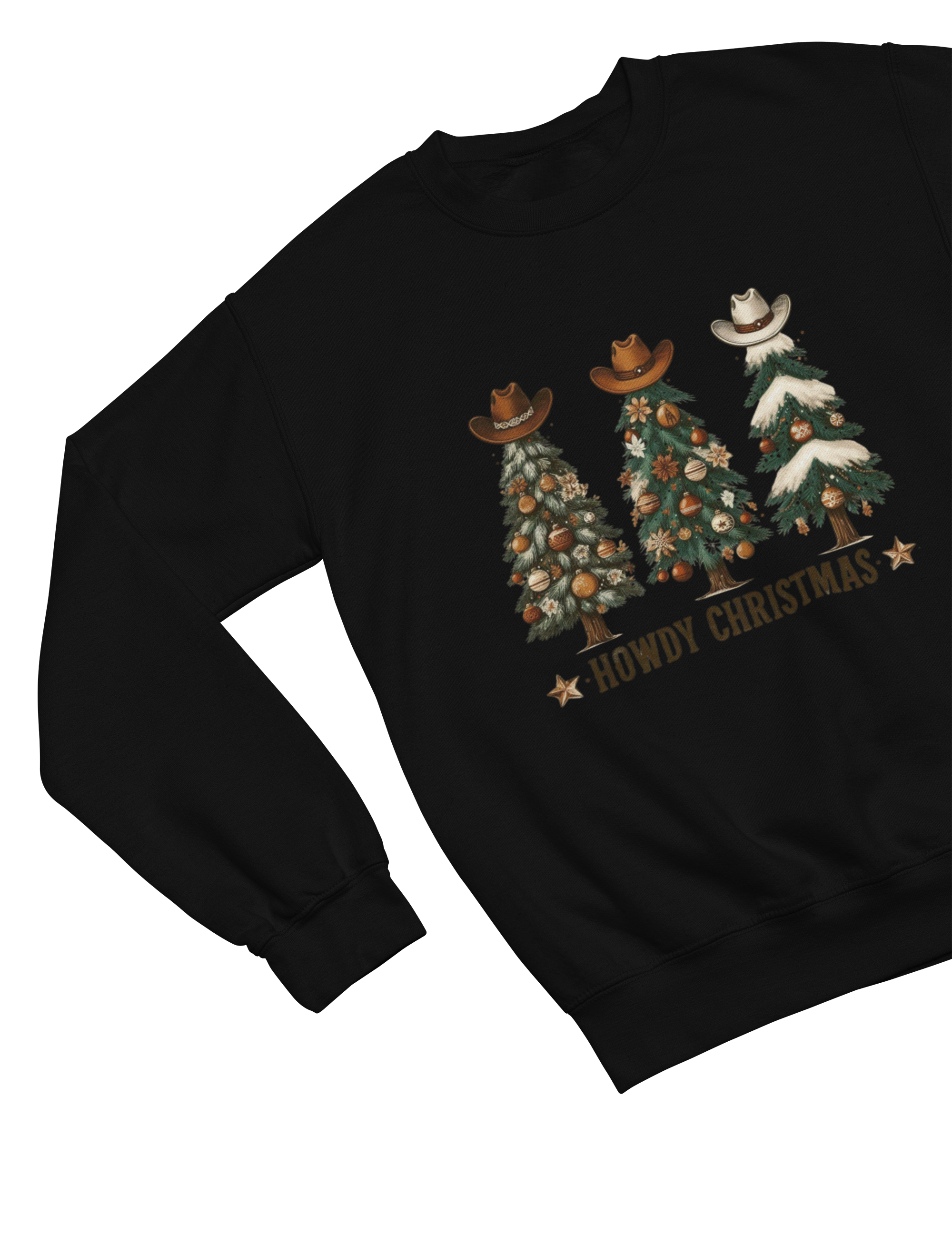 Cozy Cowgirl Christmas Jumper – Cute Western Festive Sweatshirt