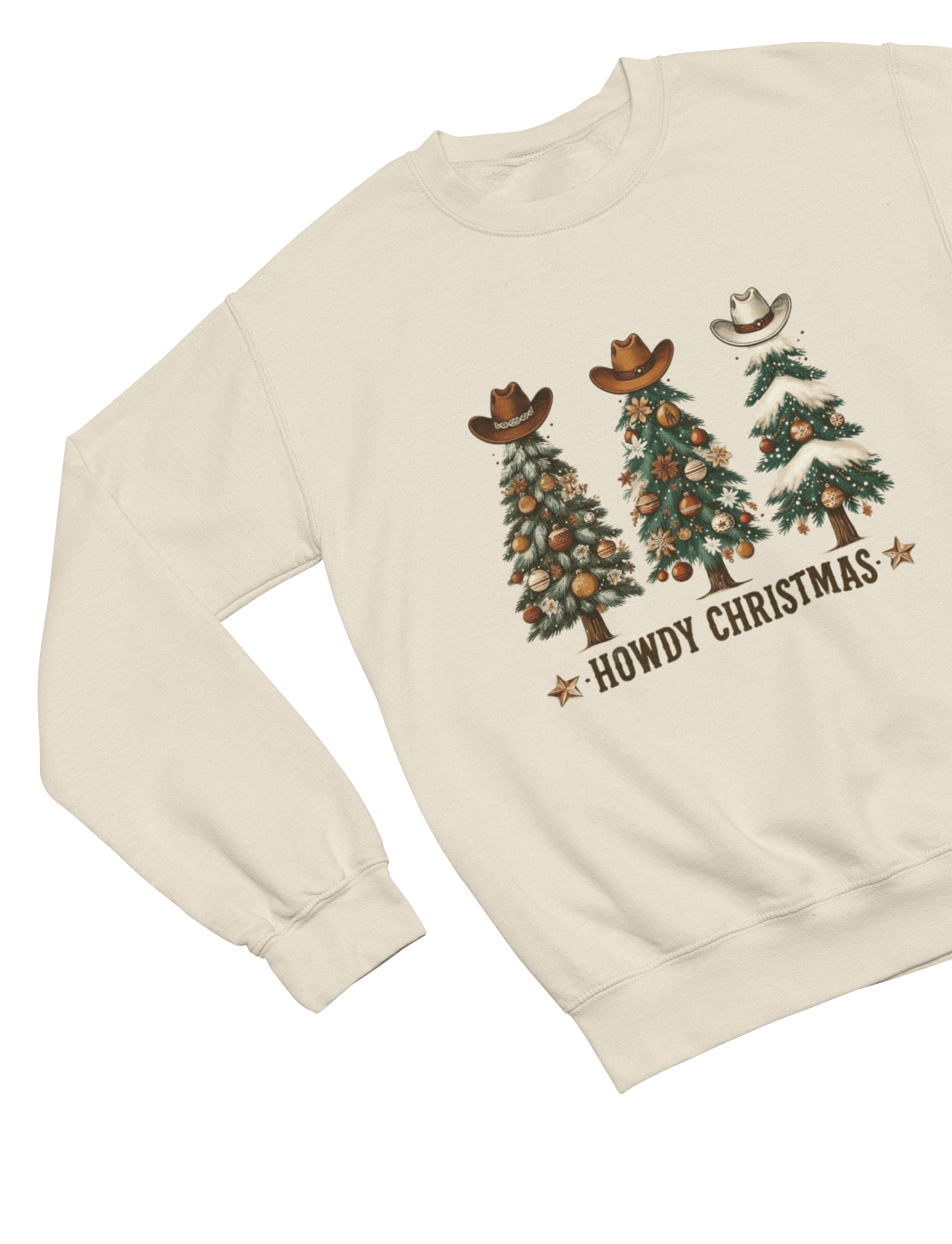 Cozy Cowgirl Christmas Jumper – Cute Western Festive Sweatshirt