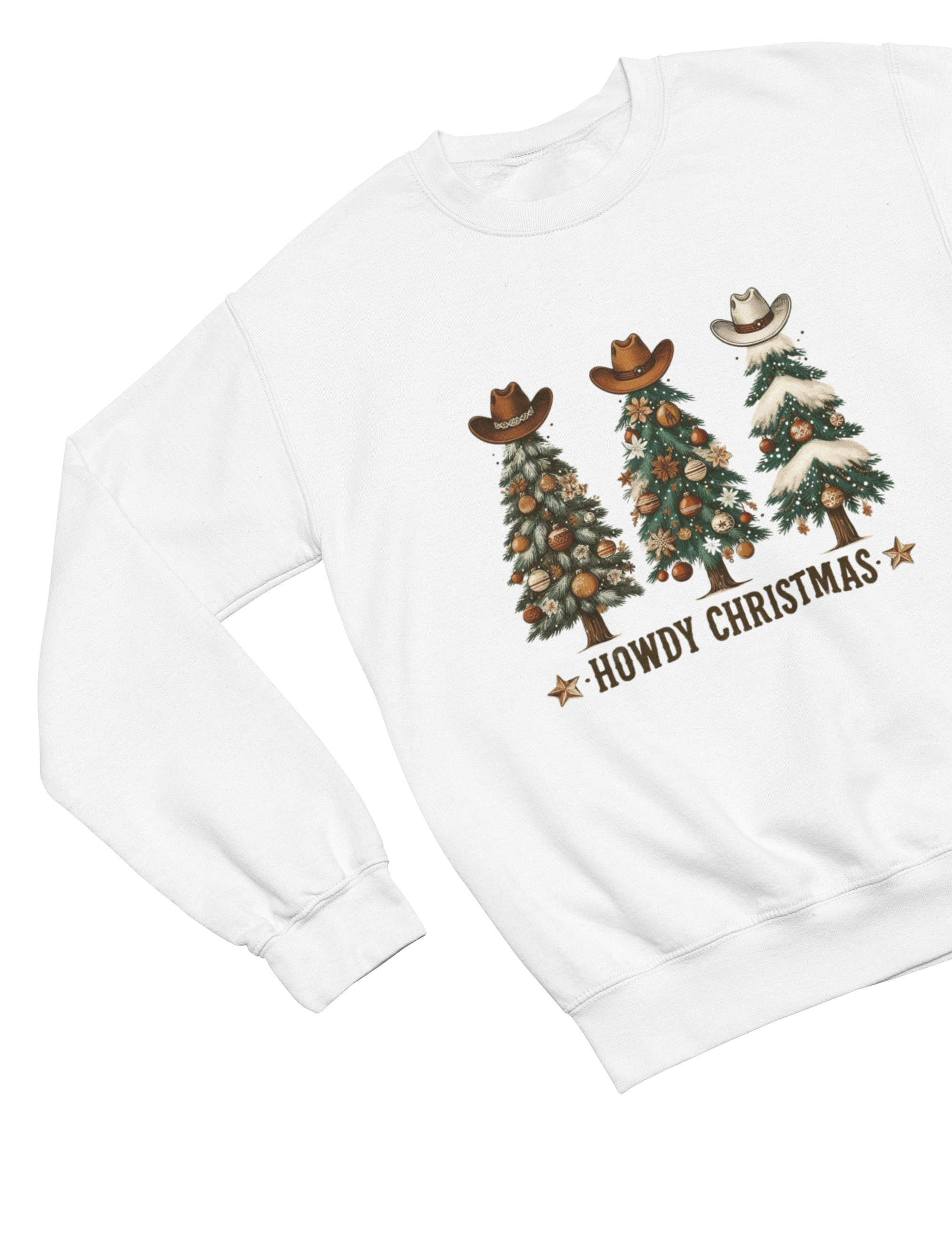 Cozy Cowgirl Christmas Jumper – Cute Western Festive Sweatshirt