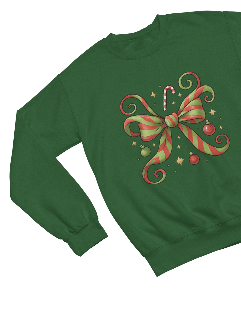 Whoville Christmas Coquette Bow Sweatshirt – Kids & Adults | Cosy Festive Jumper