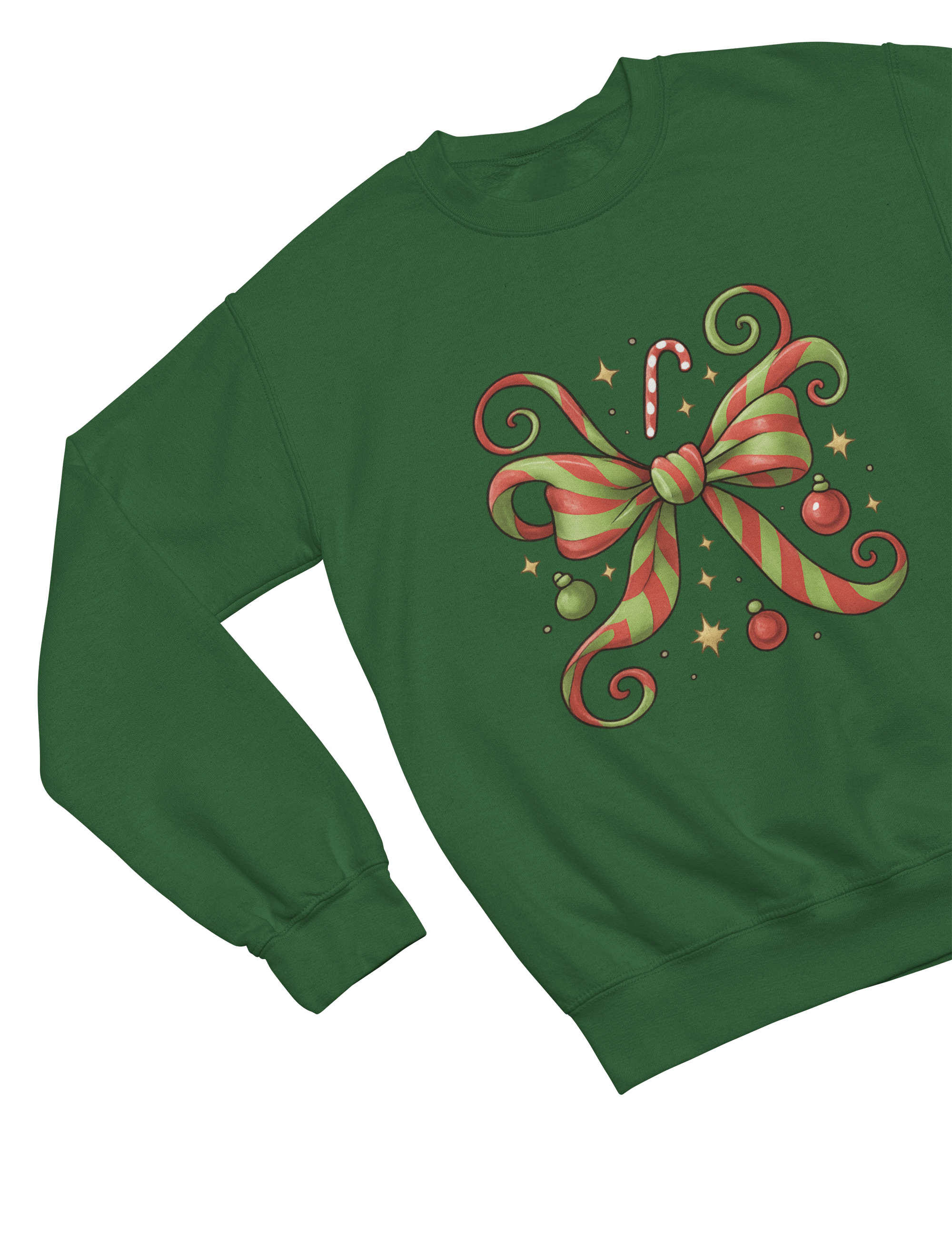 Whoville Christmas Coquette Bow Sweatshirt – Kids & Adults | Cosy Festive Jumper