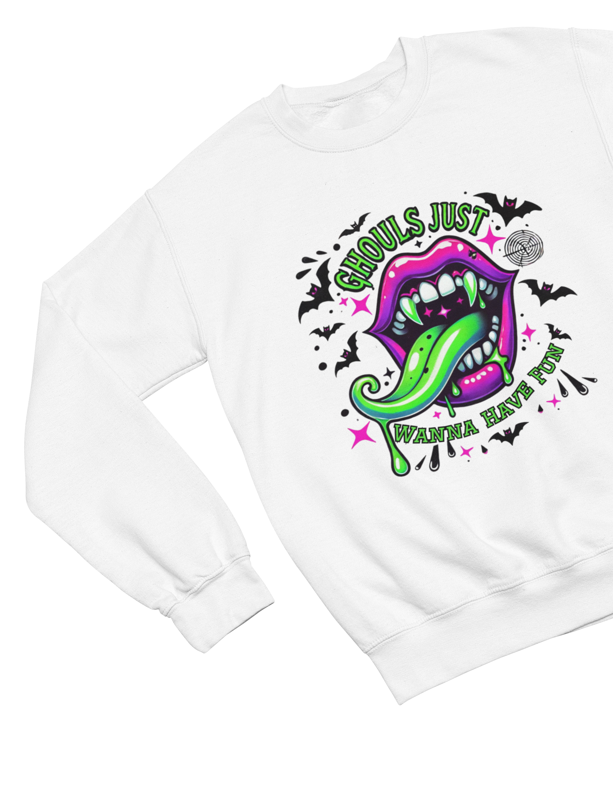 Ghouls Just Wanna Have Fun Halloween Sweatshirt & T-Shirt