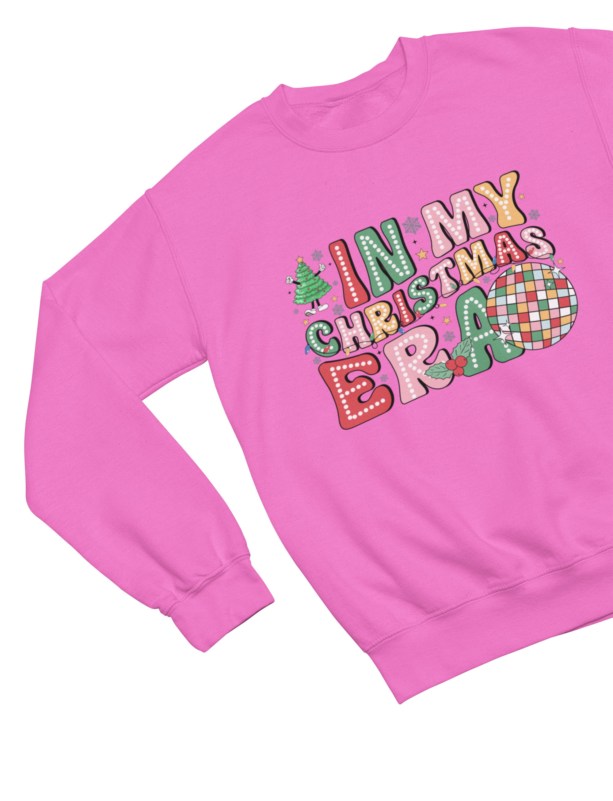 In My Christmas Era Sweatshirt – Festive Disco Holiday Jumper
