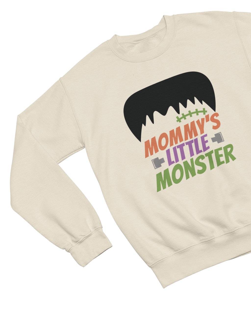Kids Mommy’s Little Monster Halloween Sweatshirt | Cute Jumper