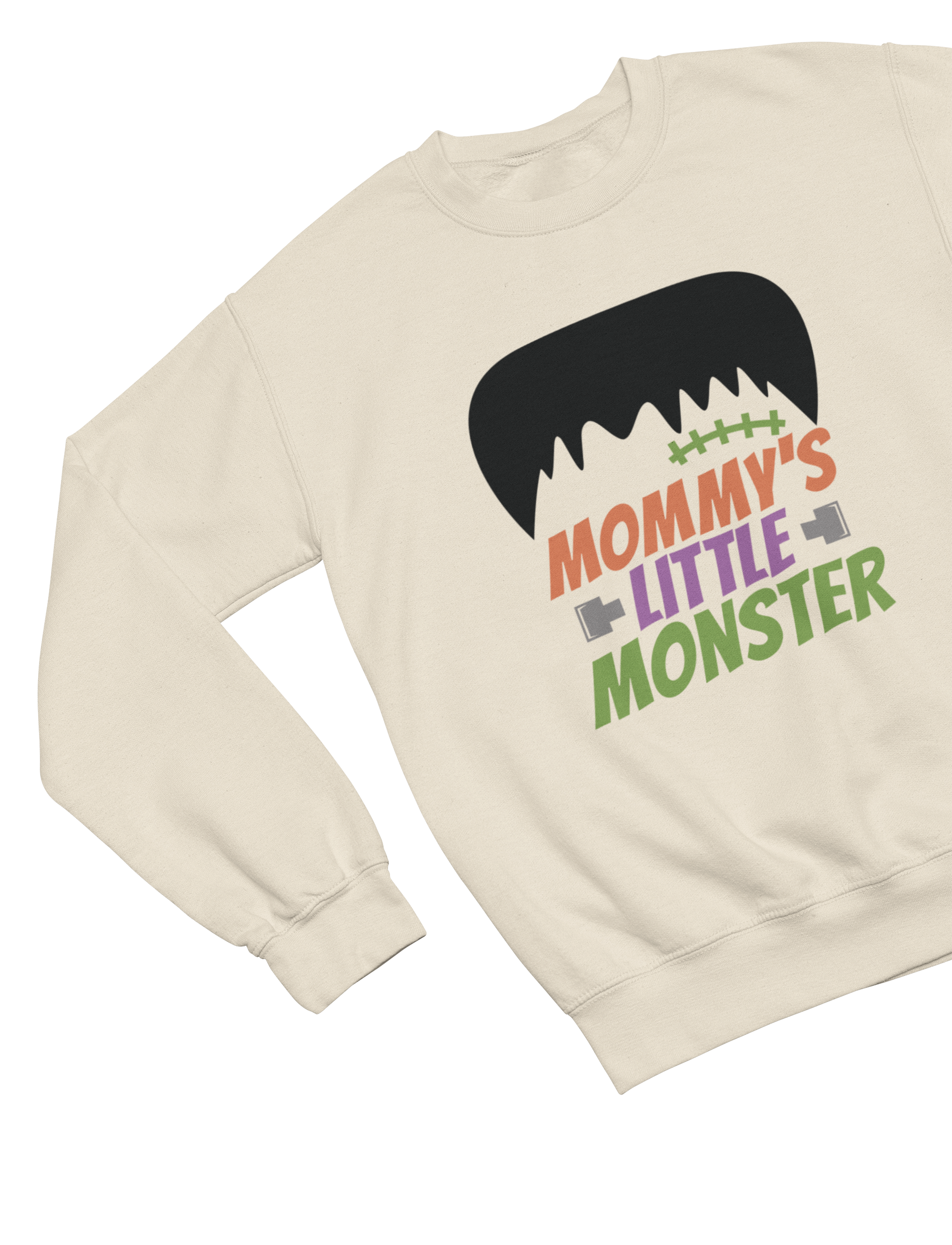 Kids Mommy’s Little Monster Halloween Sweatshirt | Cute Jumper