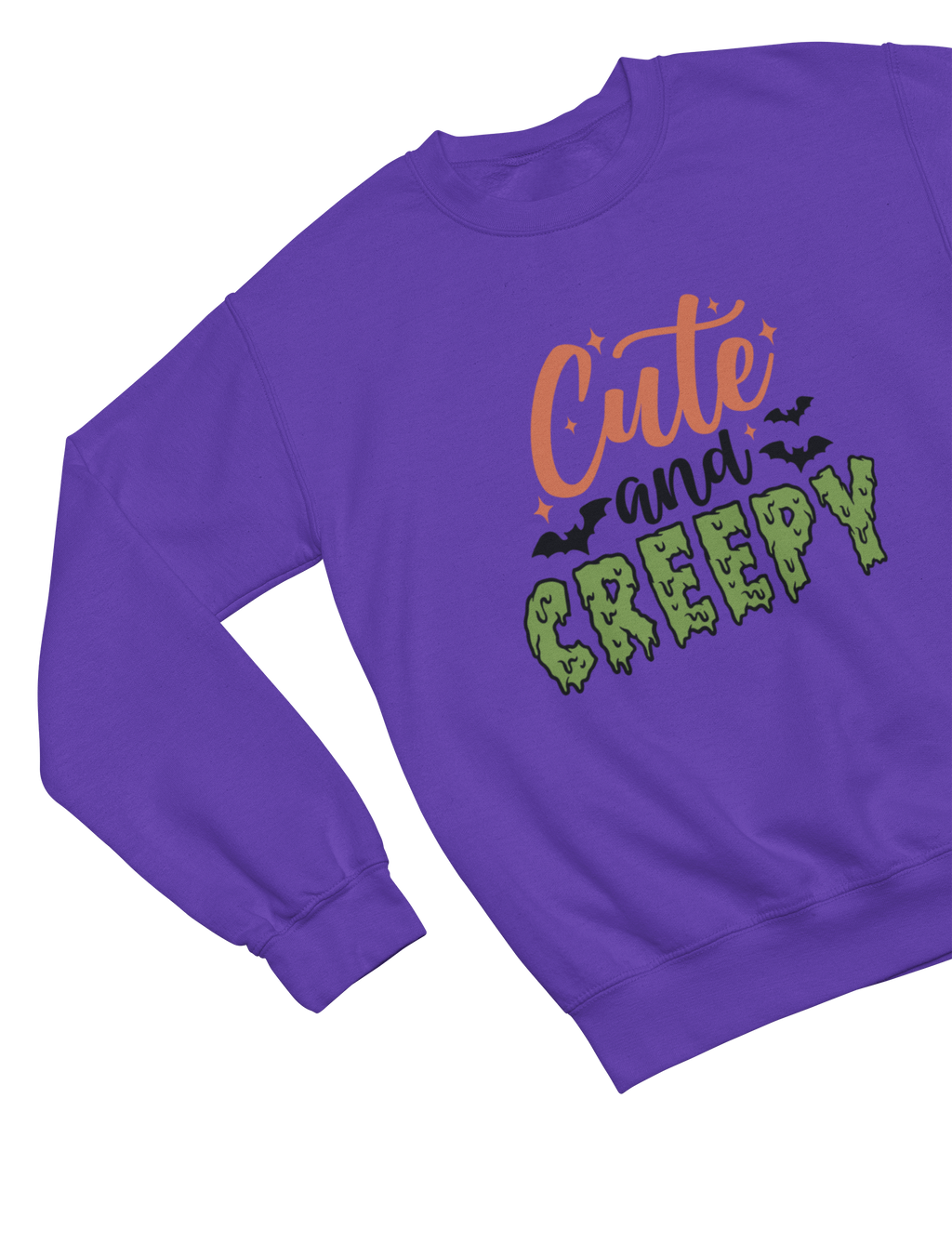 Kids Cute and Creepy Halloween Sweatshirt | Spooky Fun Jumper