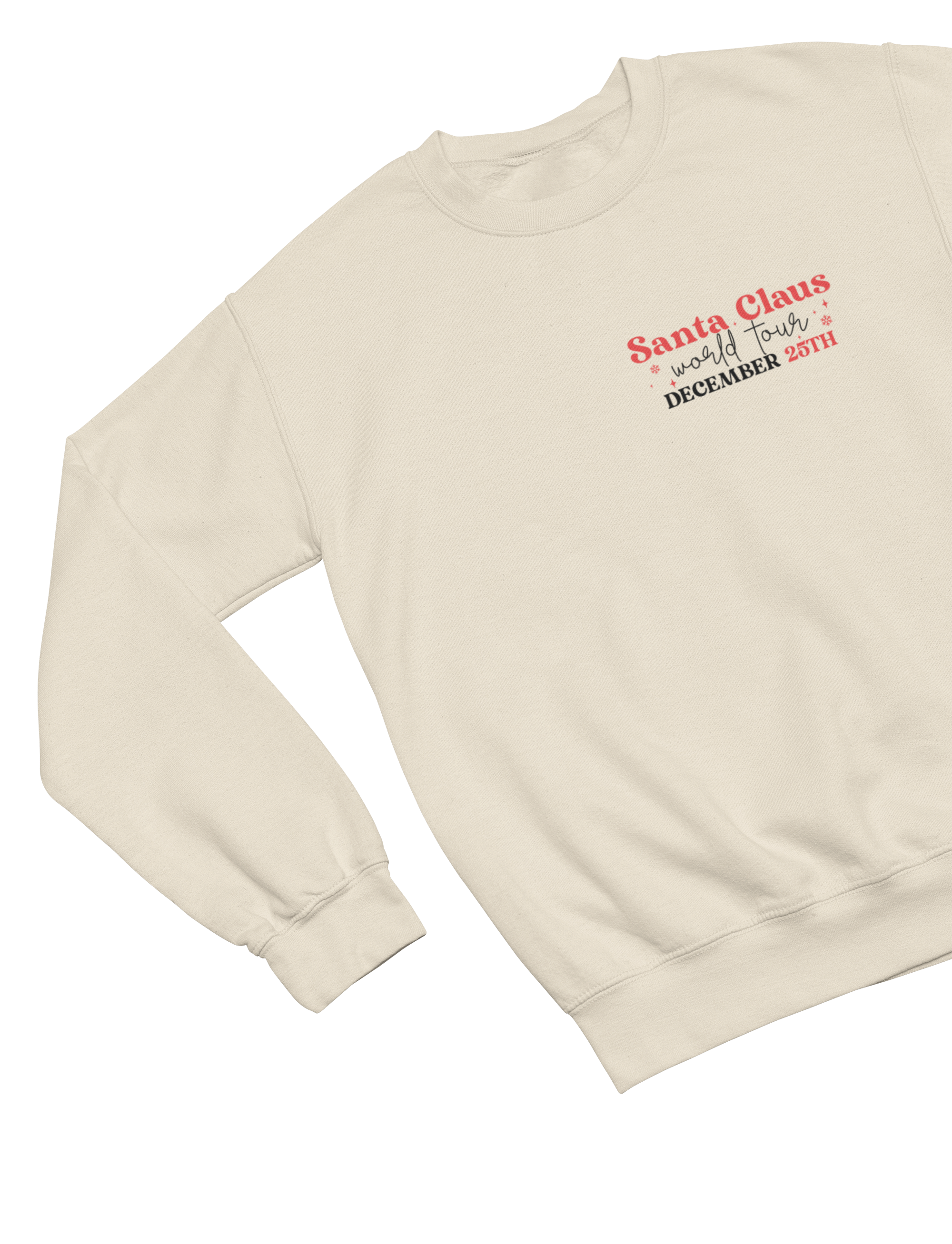 Santa Claus World Tour Sweatshirt – Family Xmas Jumper Set