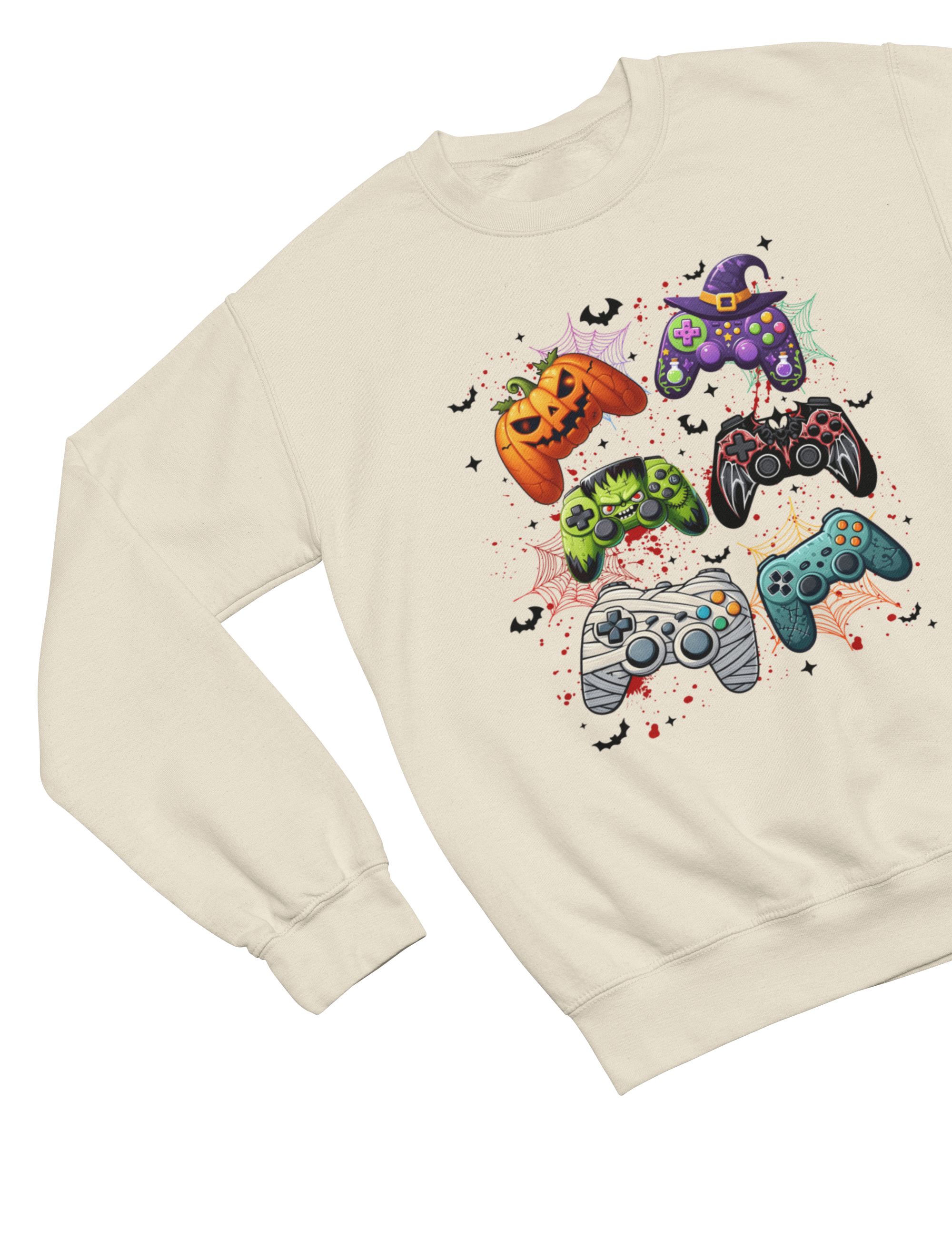 Halloween Gamer Sweatshirt & T-Shirt | Funny Spooky Gaming Jumper UK