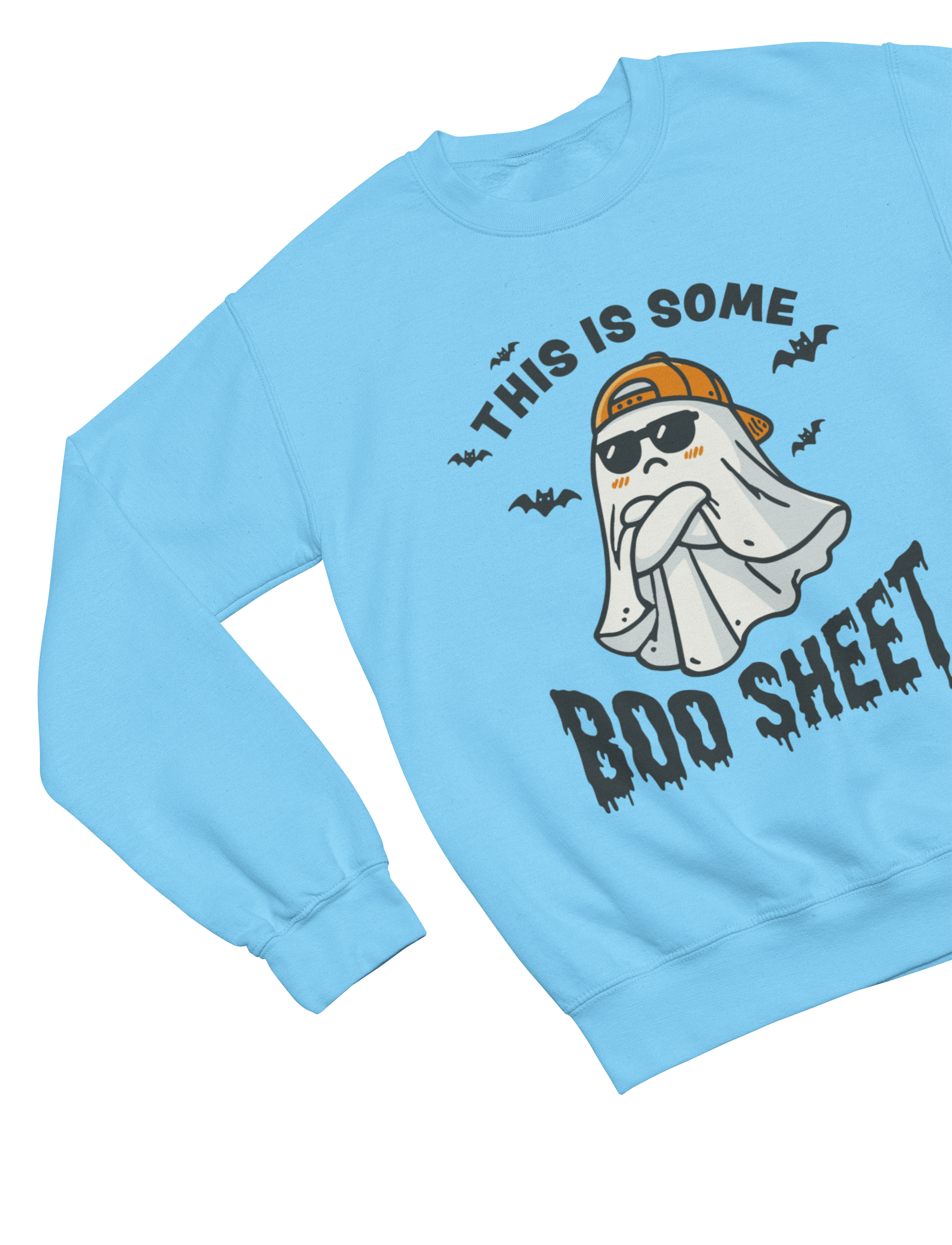 Funny Halloween Ghost Sweatshirt & T-Shirt | Boo Sheet Jumper UK