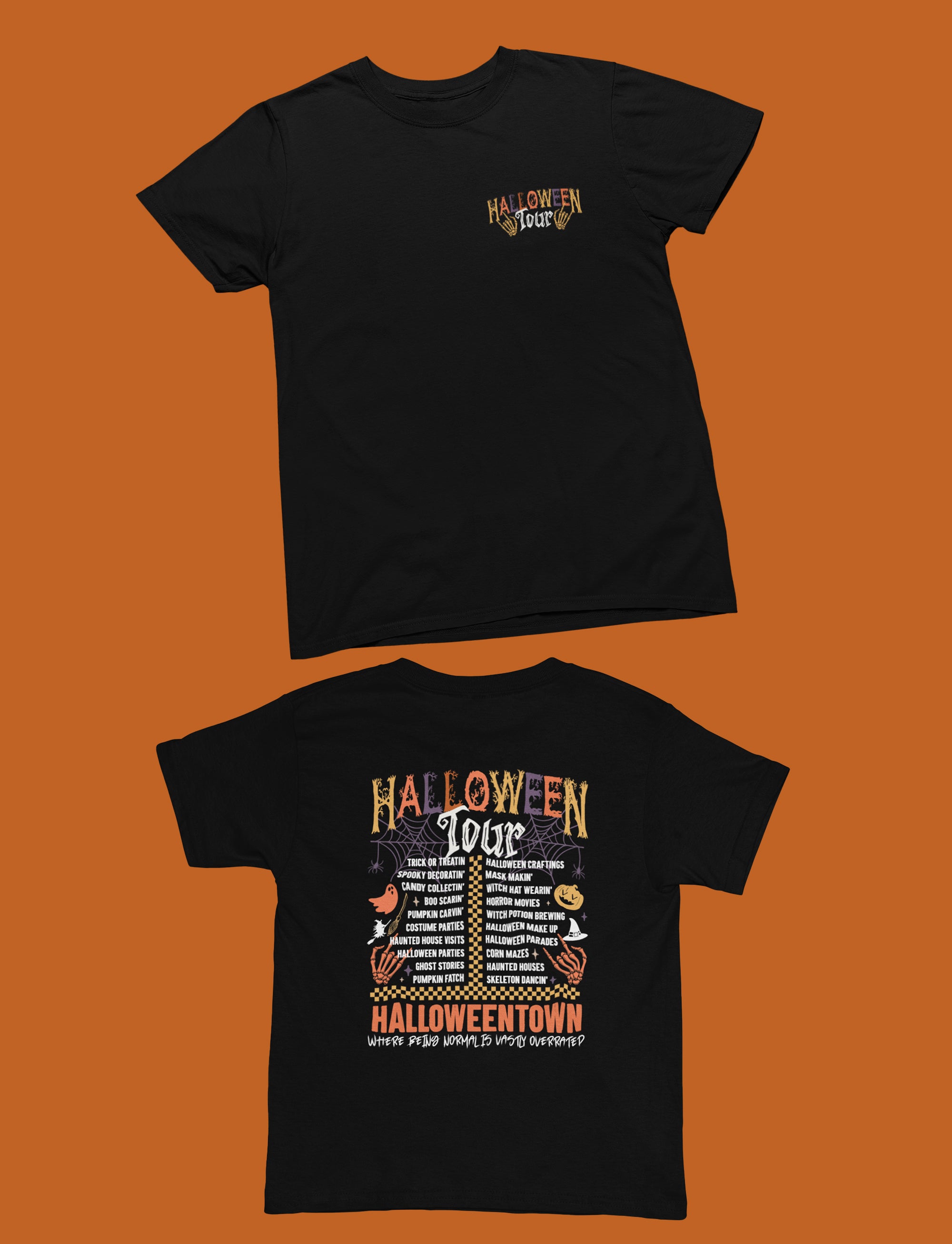 Halloween Tour T-Shirt | Spooky Concert Style Tee Unisex