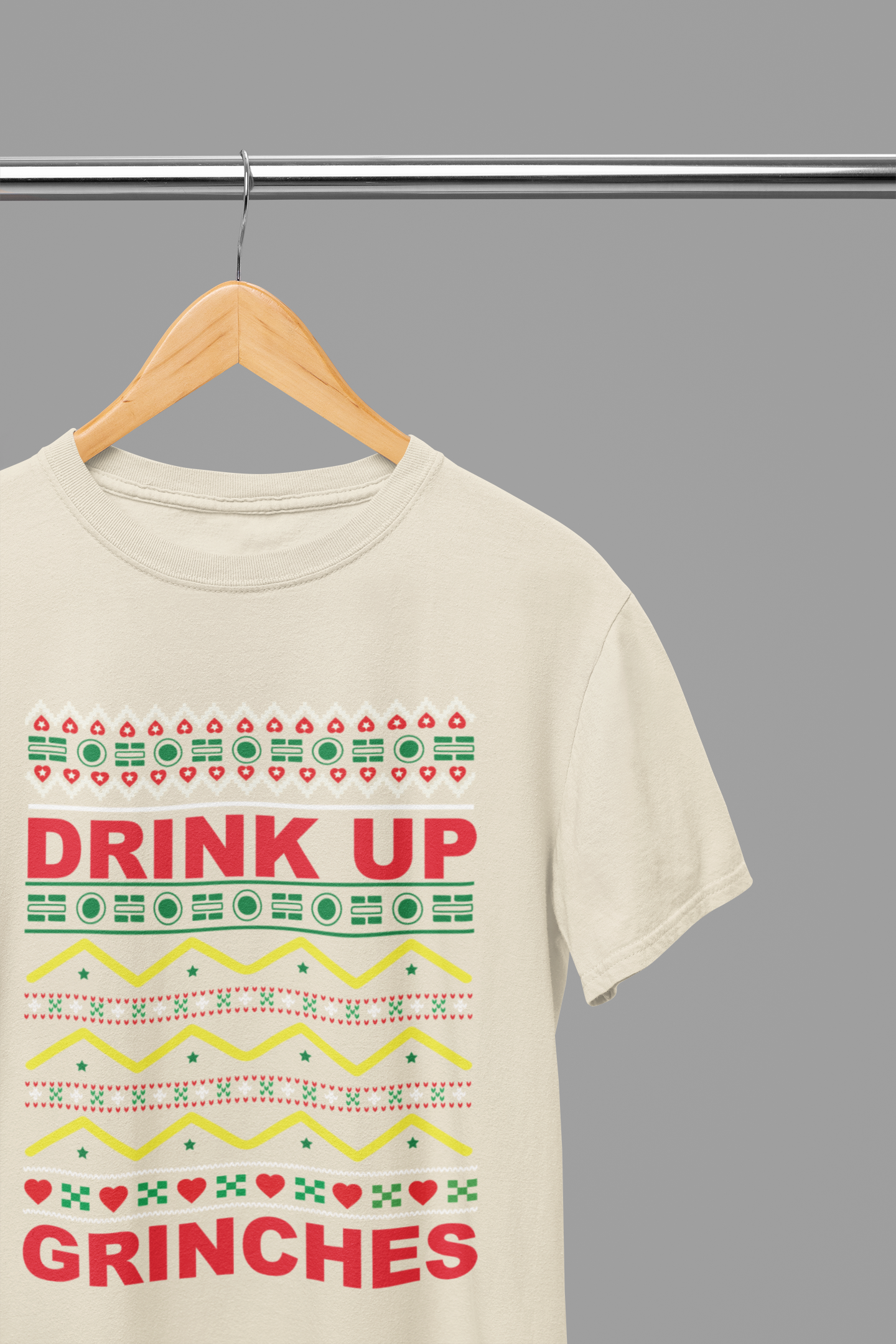 Drink Up Grinches T-Shirt/Sweatshirt Unisex - Funny Christmas Party Shirt