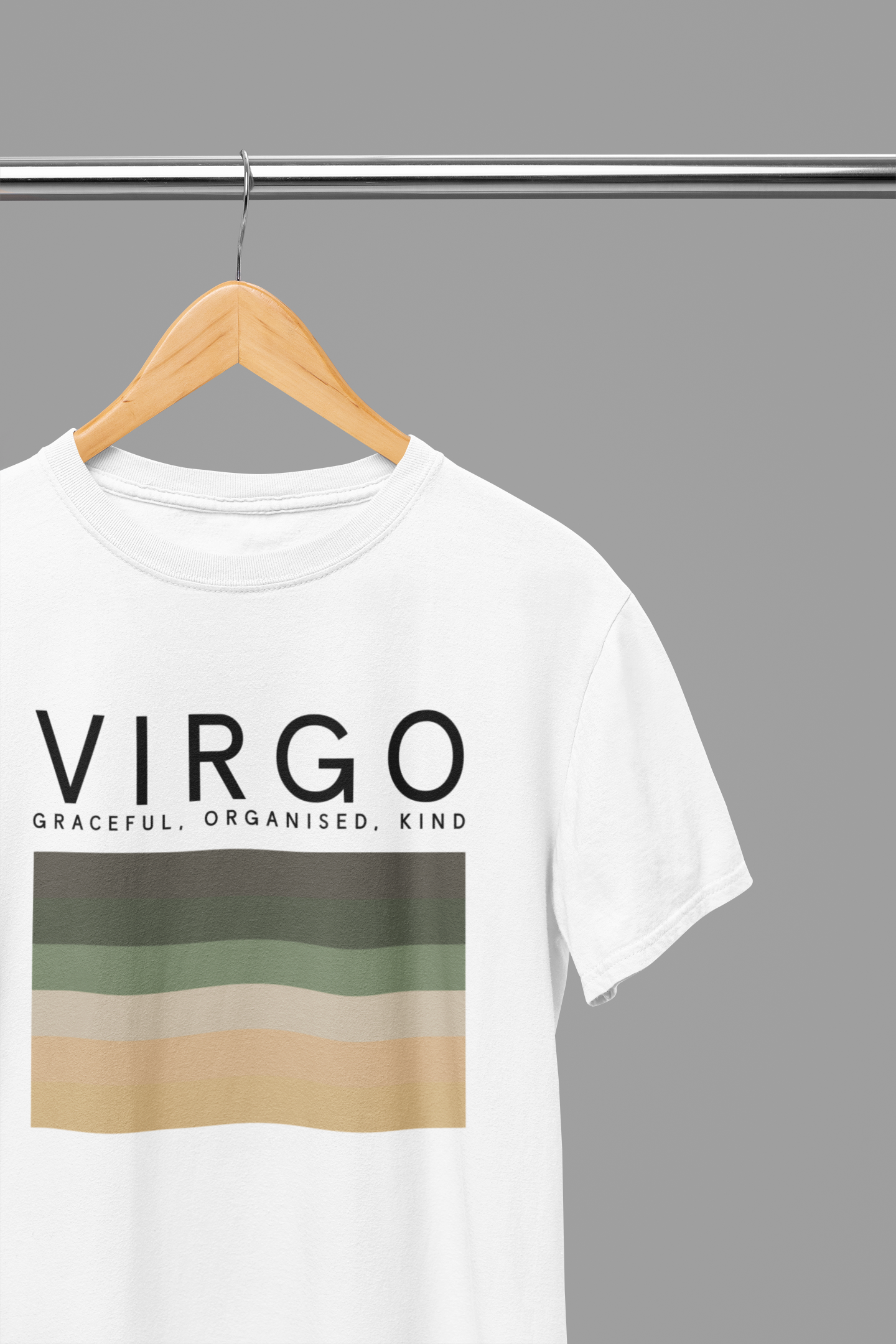 Virgo Zodiac Colour Palette T-Shirt