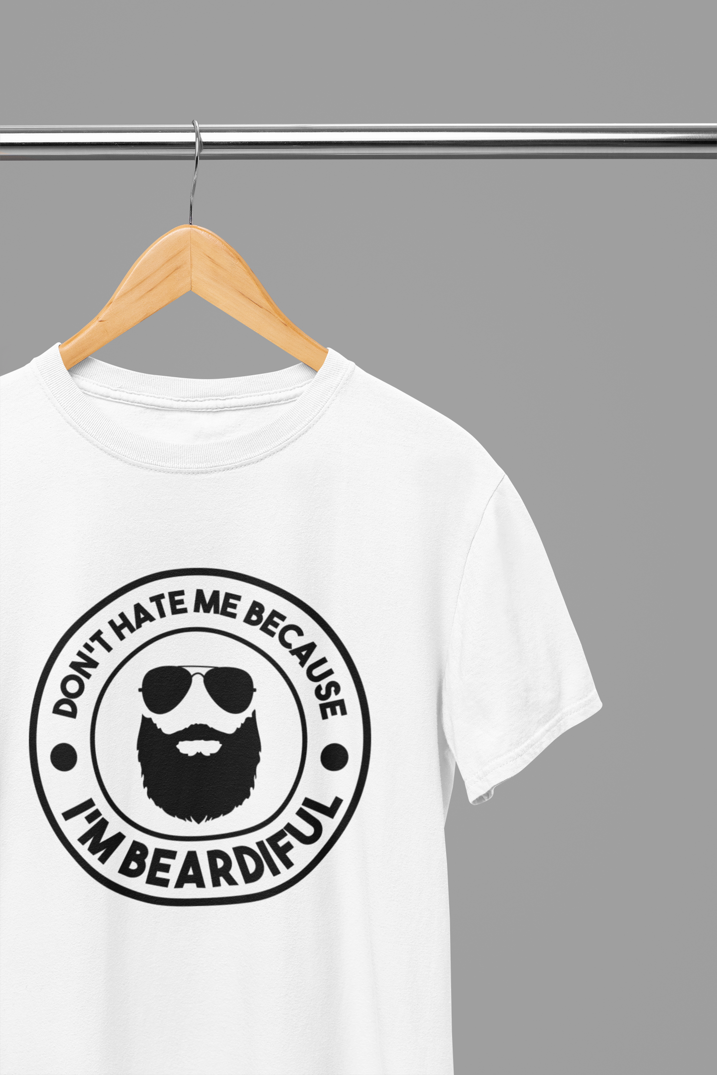 Don't Hate Me Because I'm Beardiful Black Father's Day T-Shirt/Sweatshirt