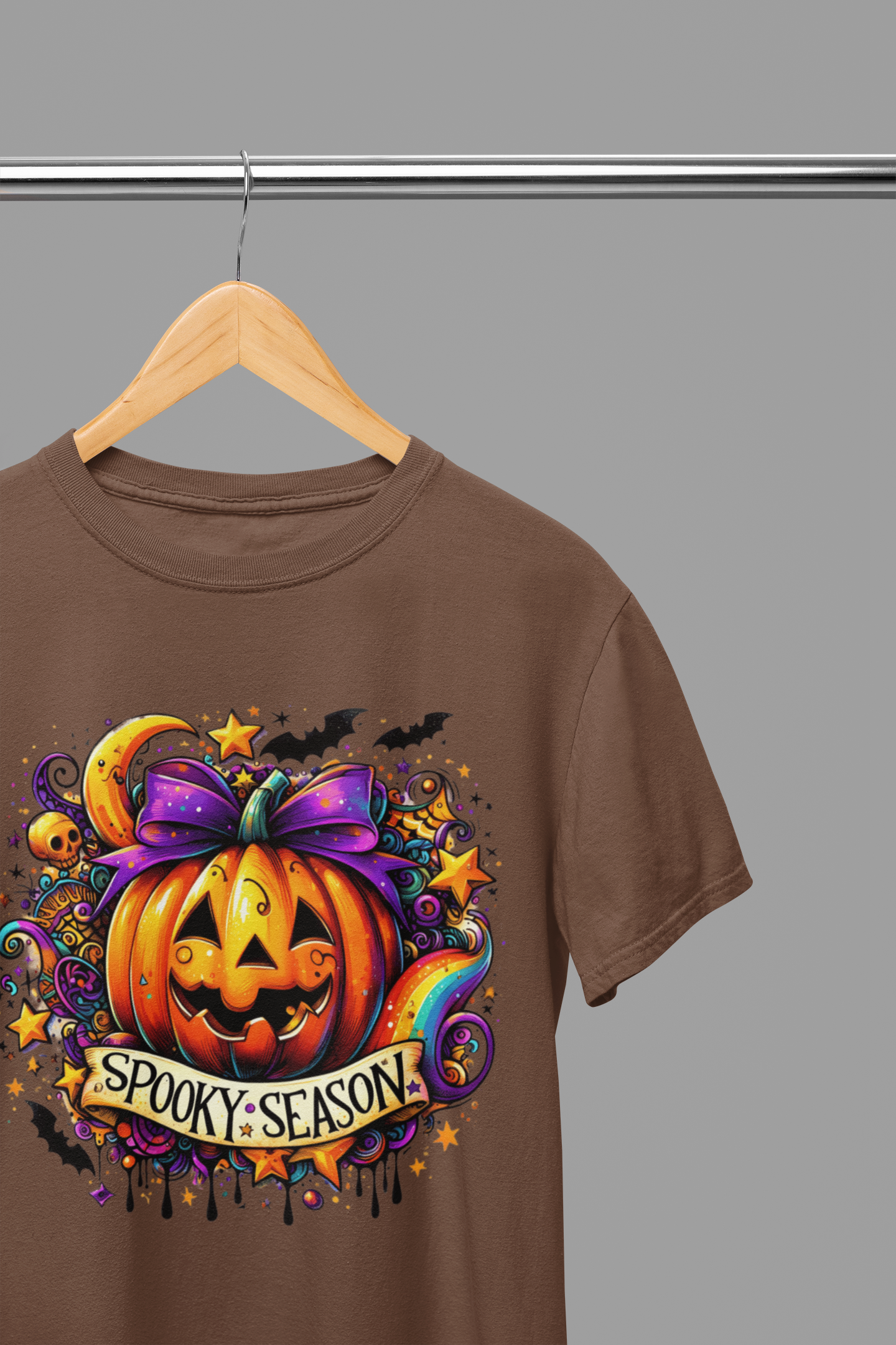 Spooky Season Pumpkin Sweatshirt & T-Shirt | Halloween Jumper UK